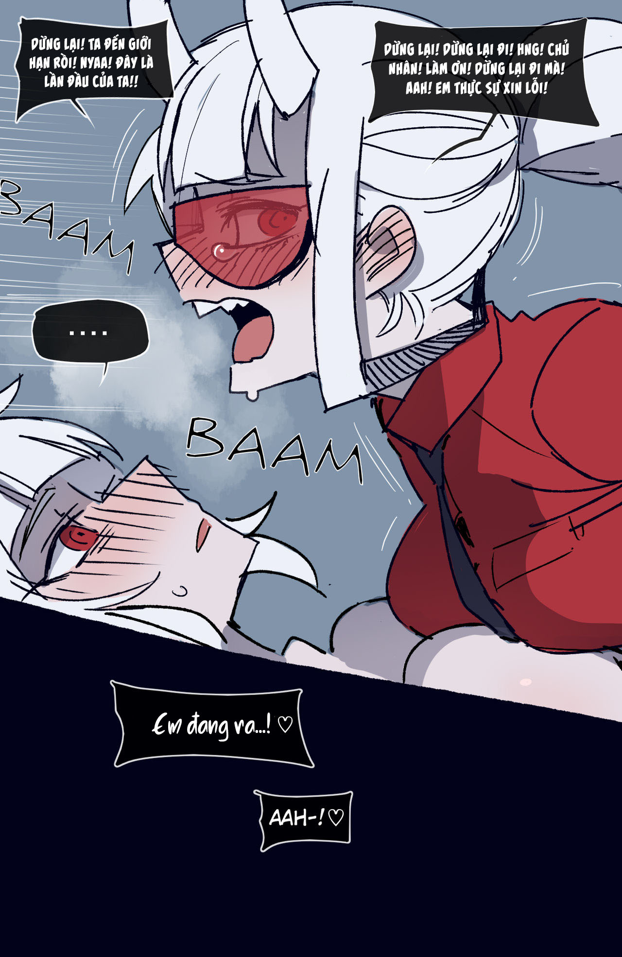 Đọc truyện hentai Cuộc thí nghiệm của em thiên thần sa ngã - Oneshot full màu