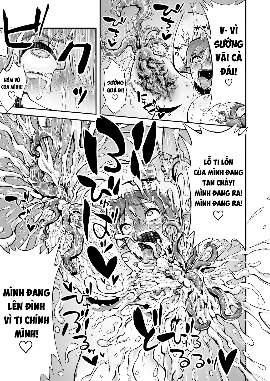 Đọc truyện hentai Futanari Chinpo ni Shokushu Sanran - Oneshot