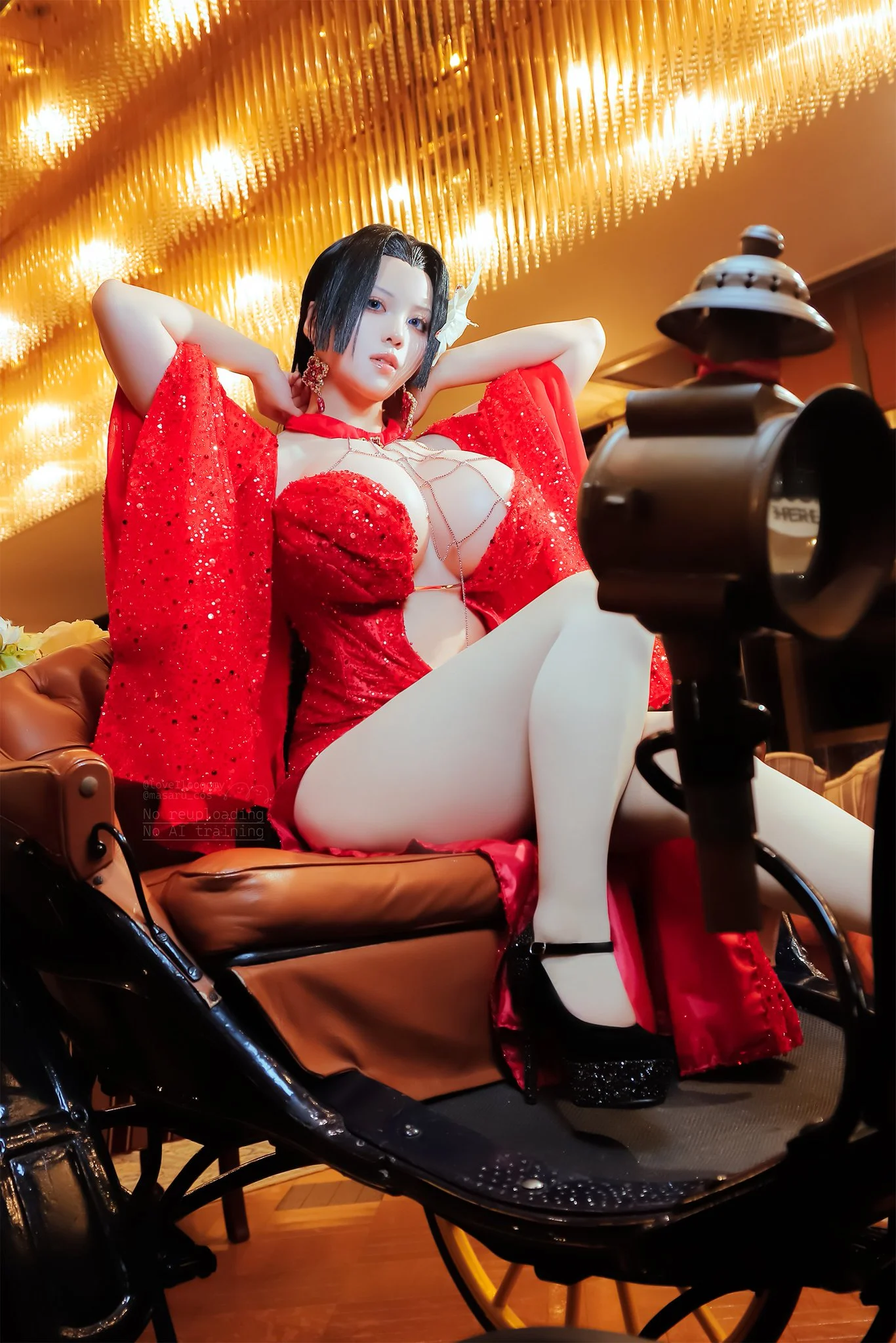 Đọc truyện hentai Tuyển tập Albums siêu phẩm Cosplay - Chap 1365 - Rumi Twins (Love1loooomy) - Boa Hancock