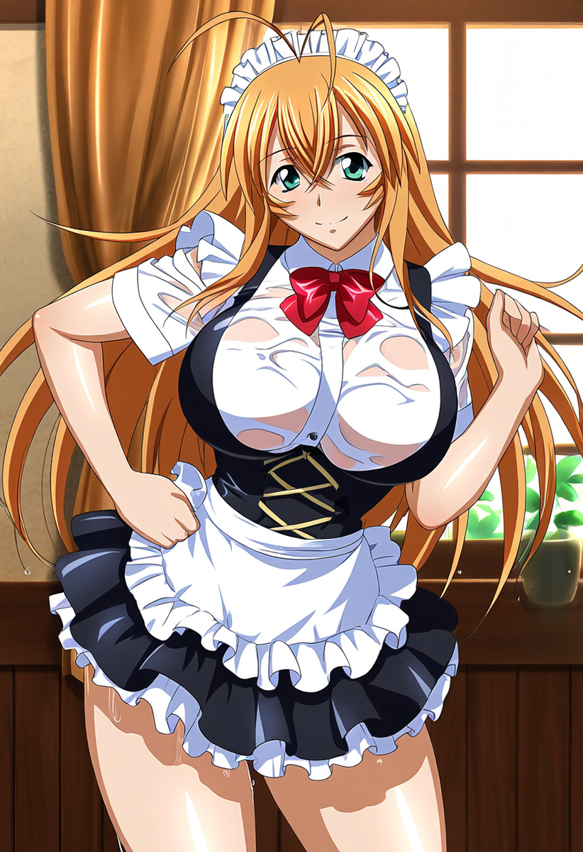 Đọc truyện hentai Tuyển tập Albums Art hentai - Chap 268 - Sonsaku (Ikki Tousen) AI illustration maid outfit