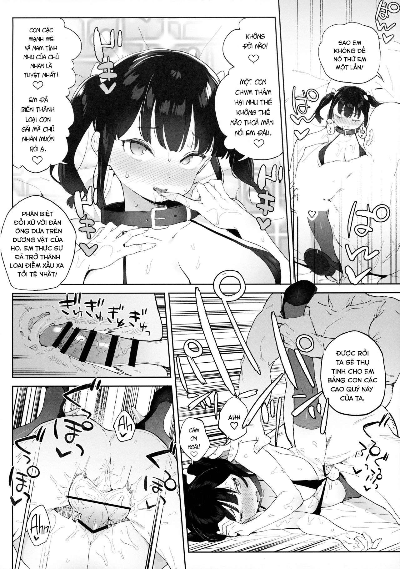 Đọc truyện hentai Chinpo no Dekasa de shika Otoko no Kachi ga Wakaranaku Natta - Oneshot