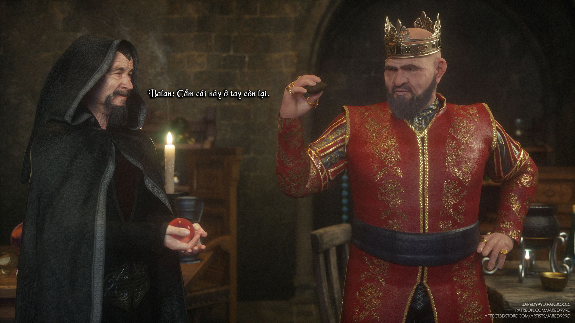 Đọc truyện hentai Fallen Lady - Vol 2 - Chap 5: Buổi thiết triều cực khoái