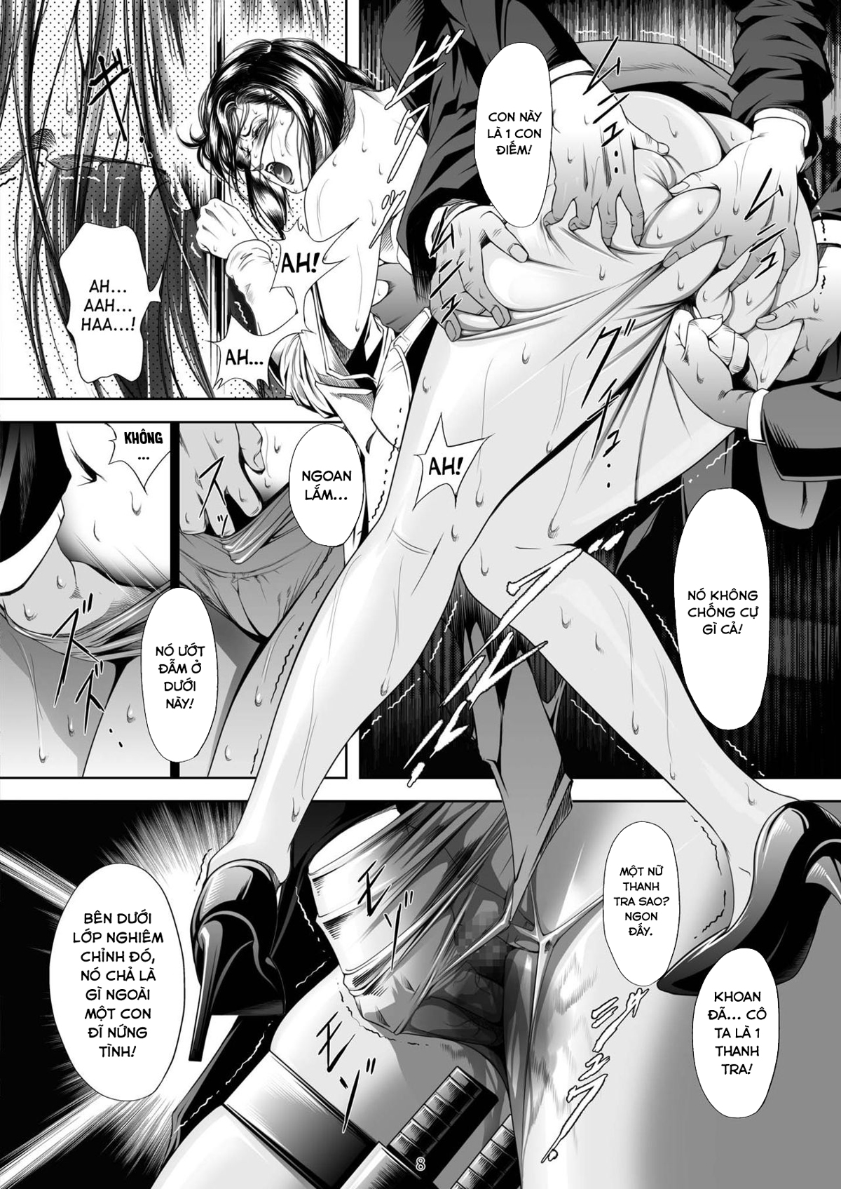 Đọc truyện hentai Thợ Săn Tàu Hỏa 3 - Oneshot