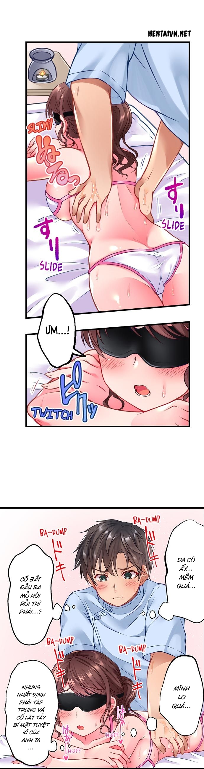 Đọc truyện hentai Tiệm Mát Xa Xúc Tu - Chap 2 - Bị Hấp Diêm Bởi Slime