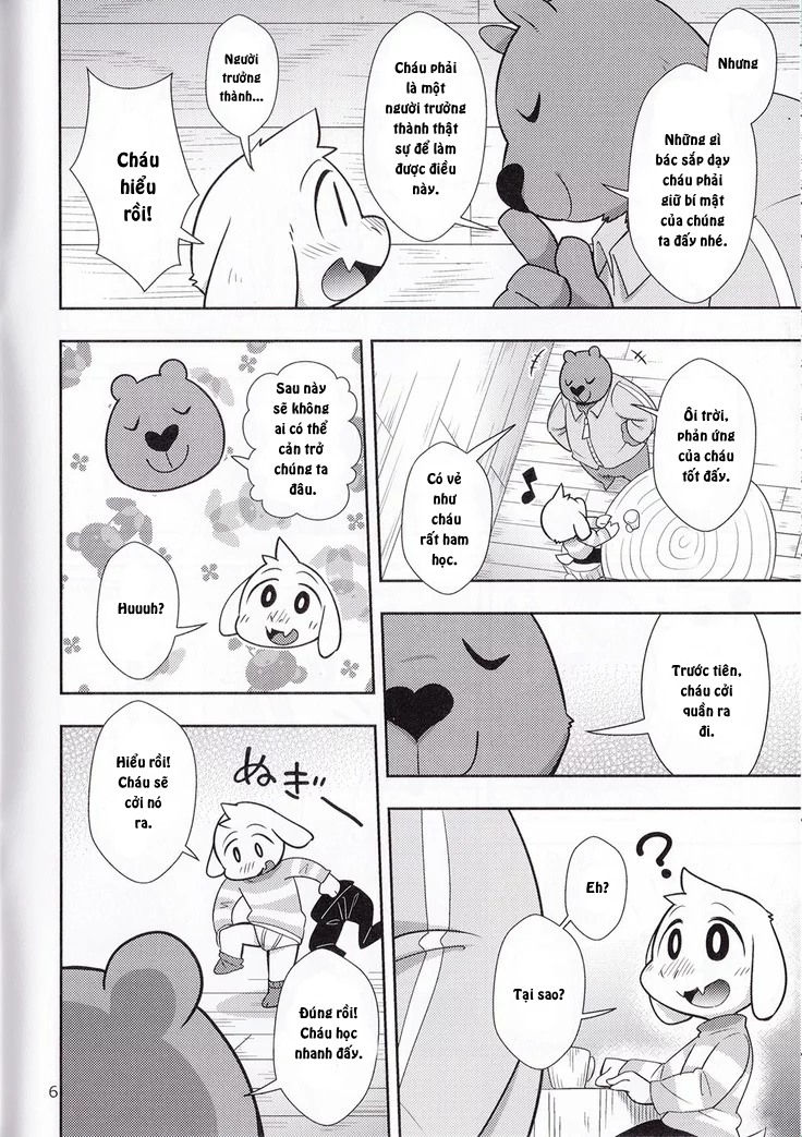 Đọc truyện hentai Seijino Obenkyou (Undertale) - Oneshot