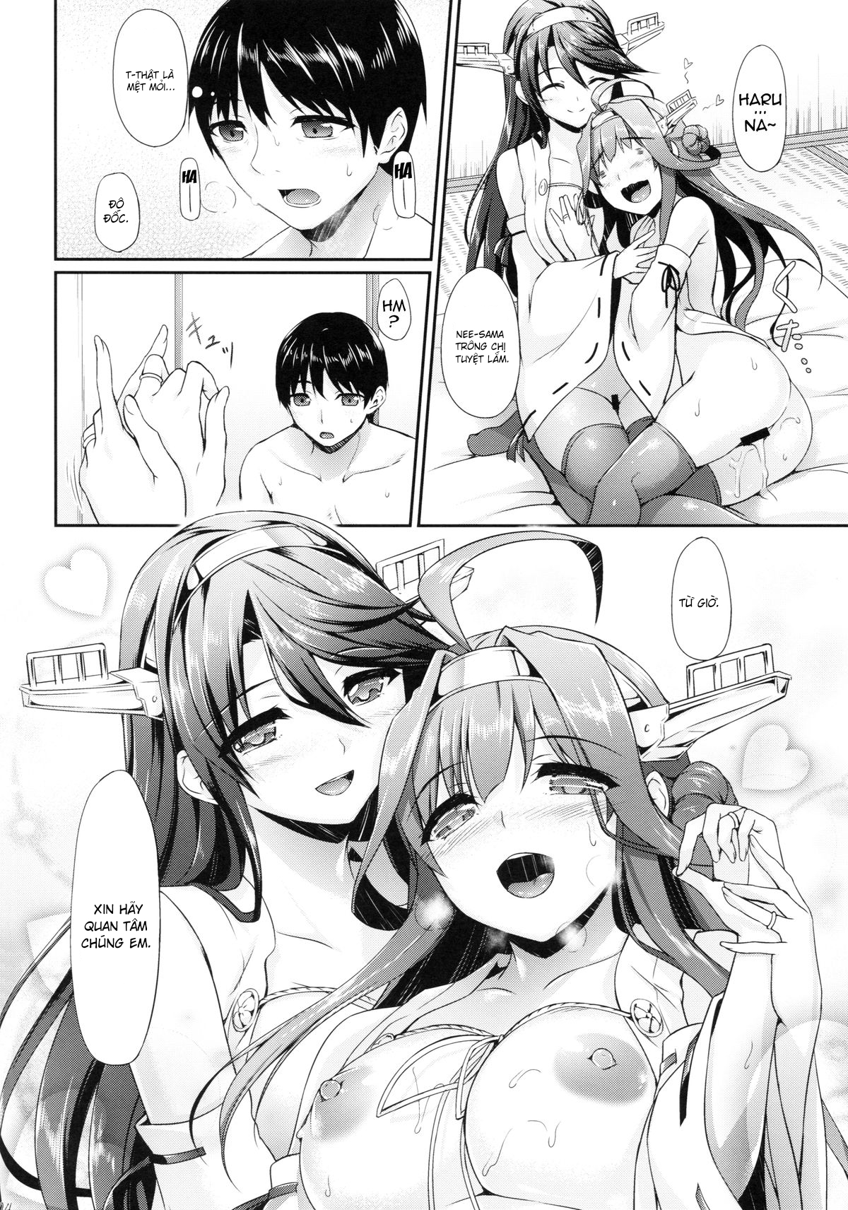 Đọc truyện hentai KonHaru Wedding (Kantai Collection -KanColle-) - Oneshot