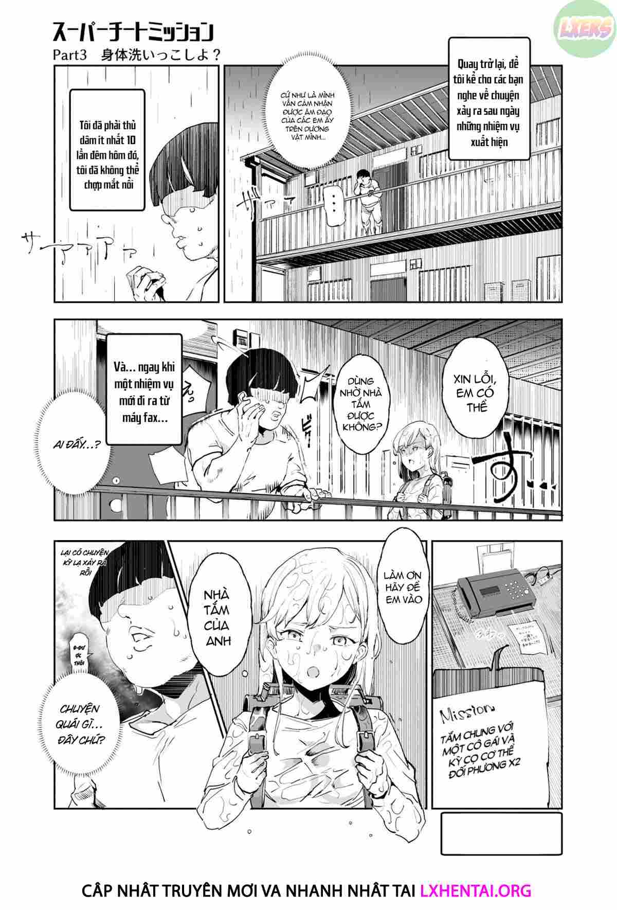 Đọc truyện hentai Super Cheat Mission - Chap 1