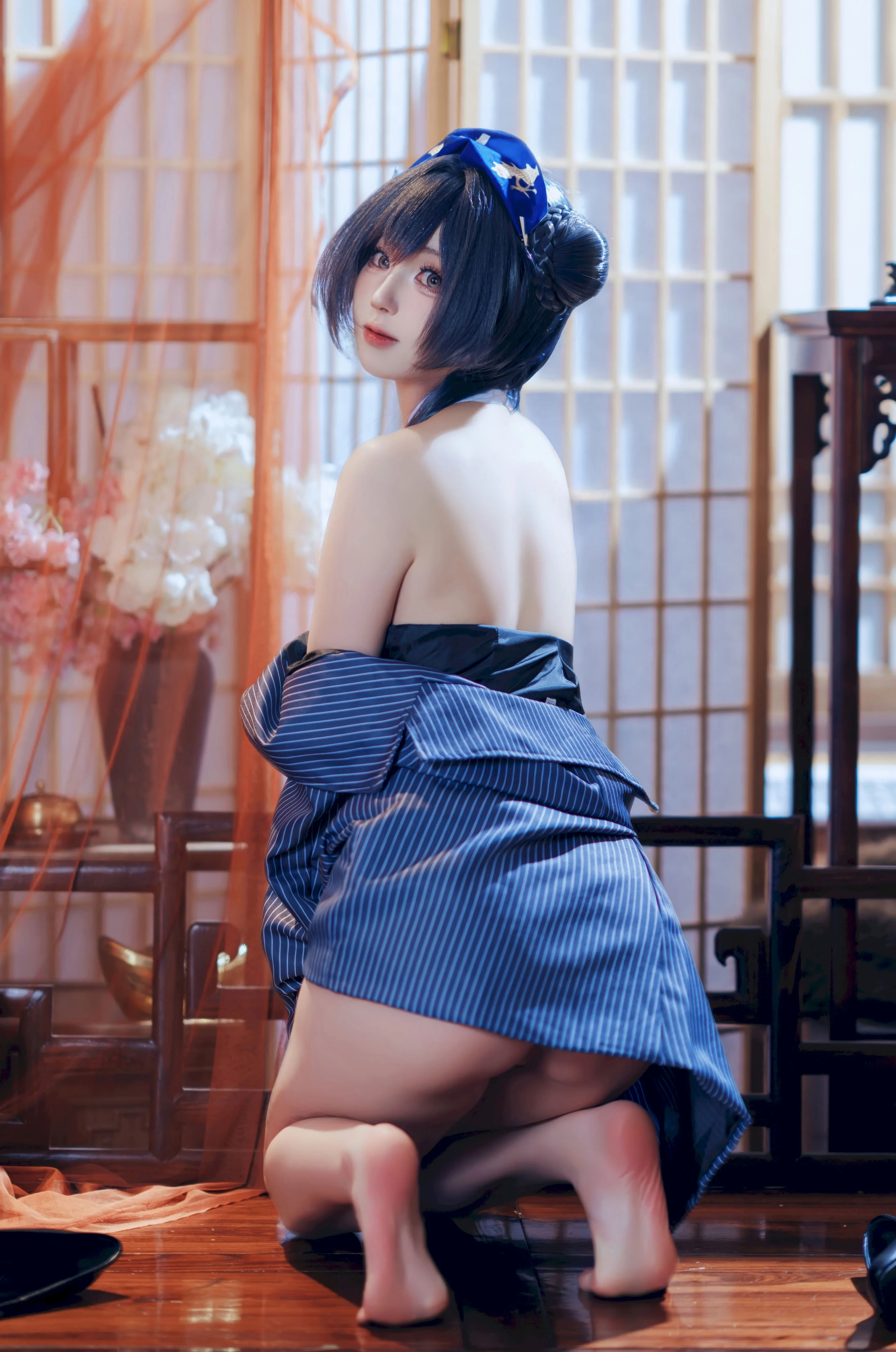 Đọc truyện hentai Tuyển tập Albums siêu phẩm Cosplay - Chap 1410 - Saionji Minamika, Azure Archives, Hime Saki