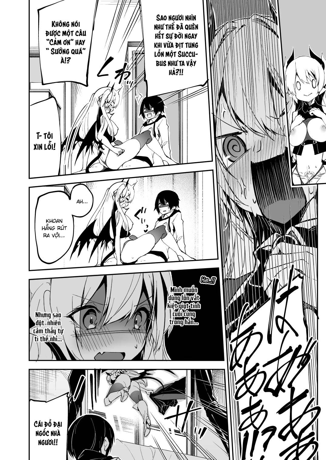 Đọc truyện hentai Lọt vào tầm ngắm của Succubus Maria - Oneshot