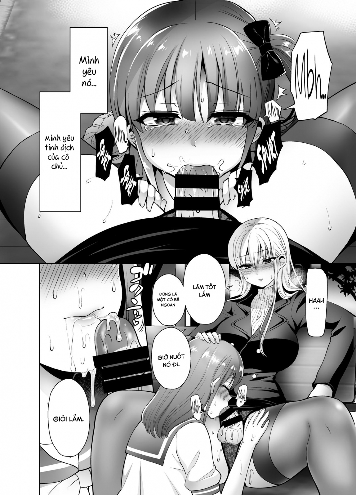 Đọc truyện hentai Futanari Goshujin-sama to Josoushi no Ama Love Choukyou Nikki - Oneshot