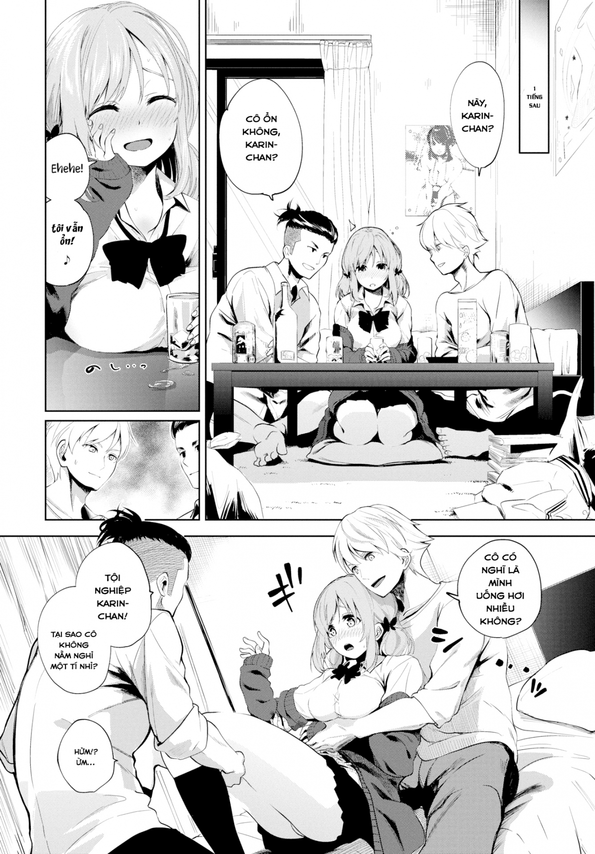 Đọc truyện hentai Karin-chan tries her best! - Oneshot
