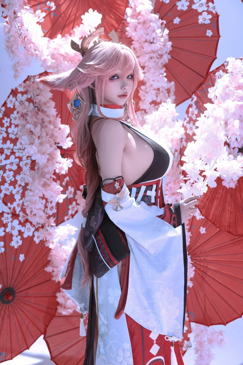 Đọc truyện hentai Tuyển tập Albums siêu phẩm Cosplay - Chap 70 - Izayoi Rui - Yae Miko