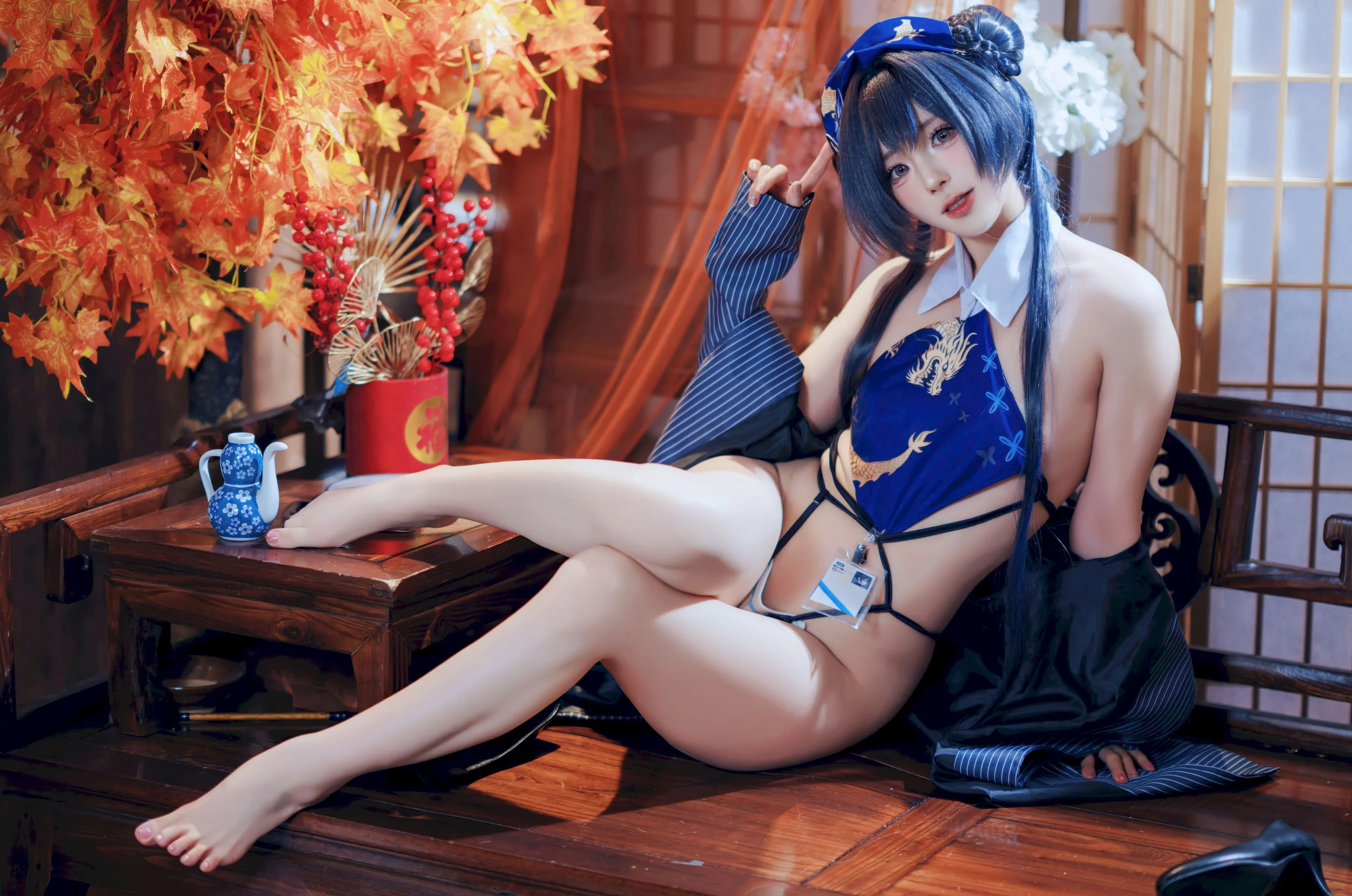 Đọc truyện hentai Tuyển tập Albums siêu phẩm Cosplay - Chap 1410 - Saionji Minamika, Azure Archives, Hime Saki