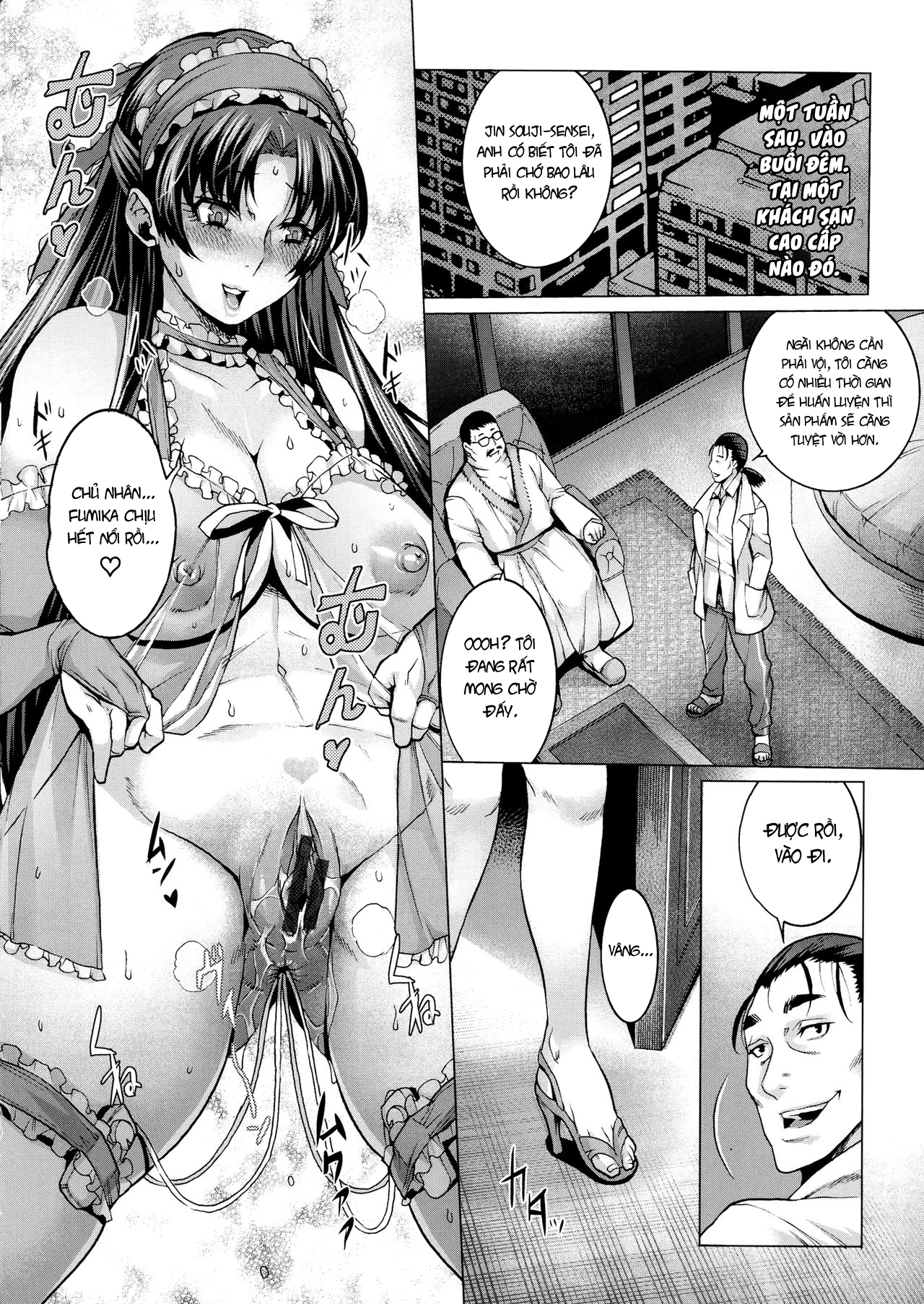 Đọc truyện hentai Thôi miên hội trưởng hội học sinh - Oneshot