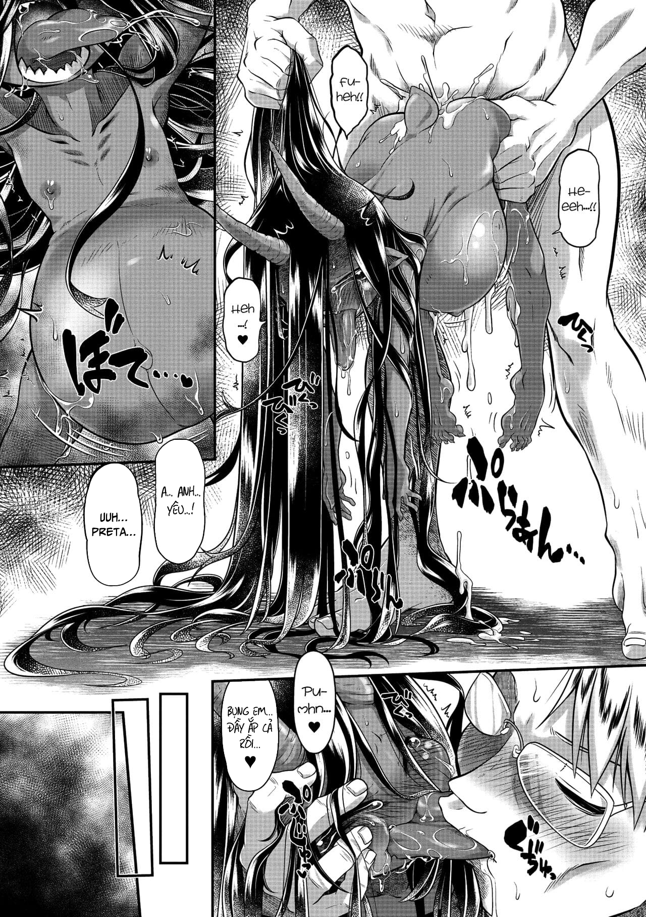 Đọc truyện hentai Một linh hồn đói bụng cứ đeo bám lấy tôi - Oneshot