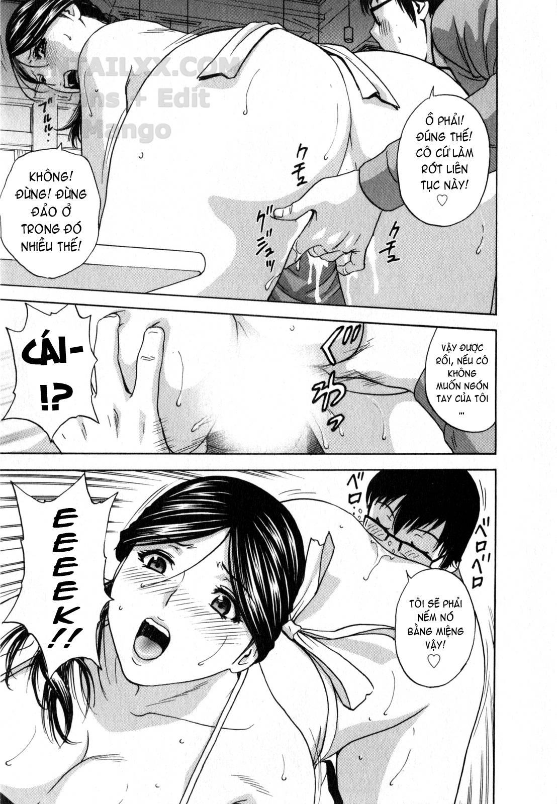 Đọc truyện hentai Life With Married Women Just Like A Manga - Chap 13