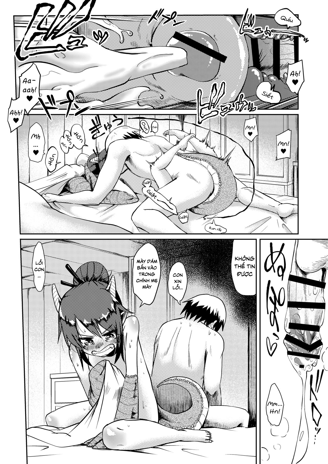 Đọc truyện hentai Tôi yêu bà mẹ rồng của tôi vl - Oneshot