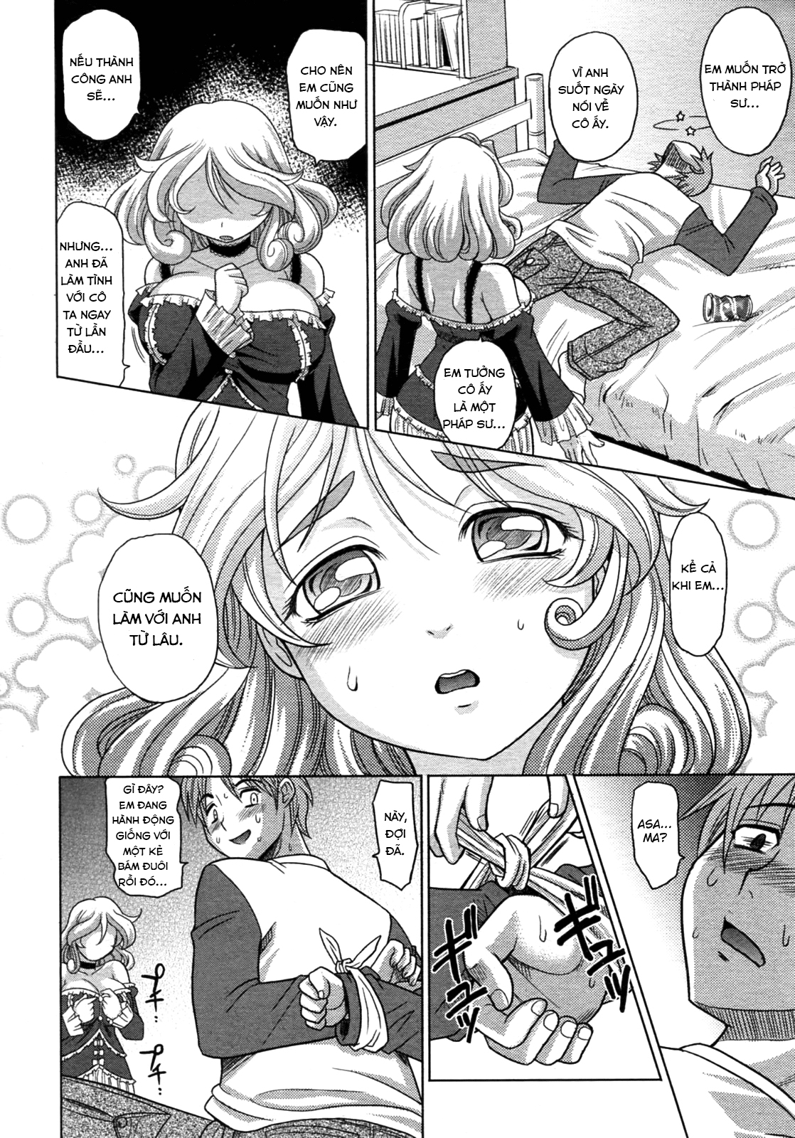 Đọc truyện hentai Mahouteki Na Kanojo - Chap 2