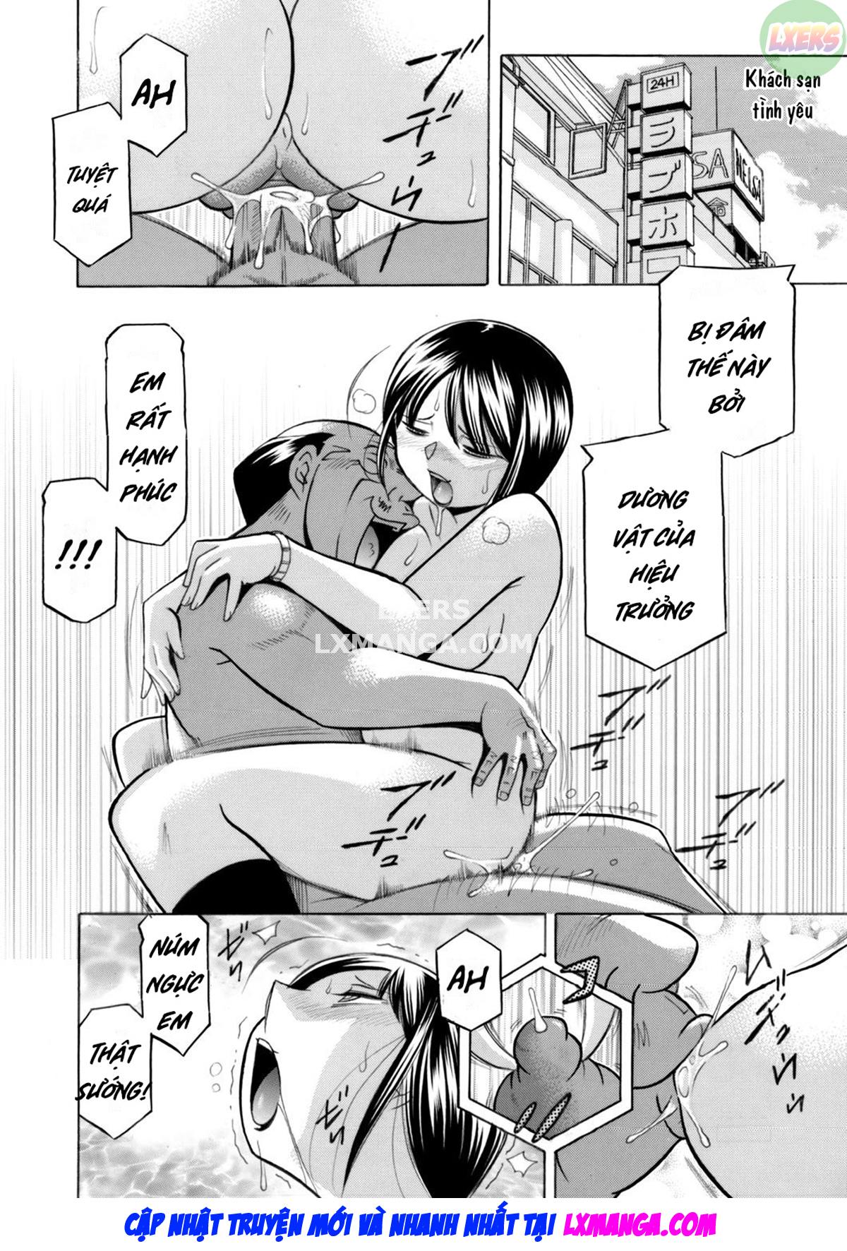 Đọc truyện hentai Nữ giáo viên dâm đãng và em học sinh may mắn - Chap 7