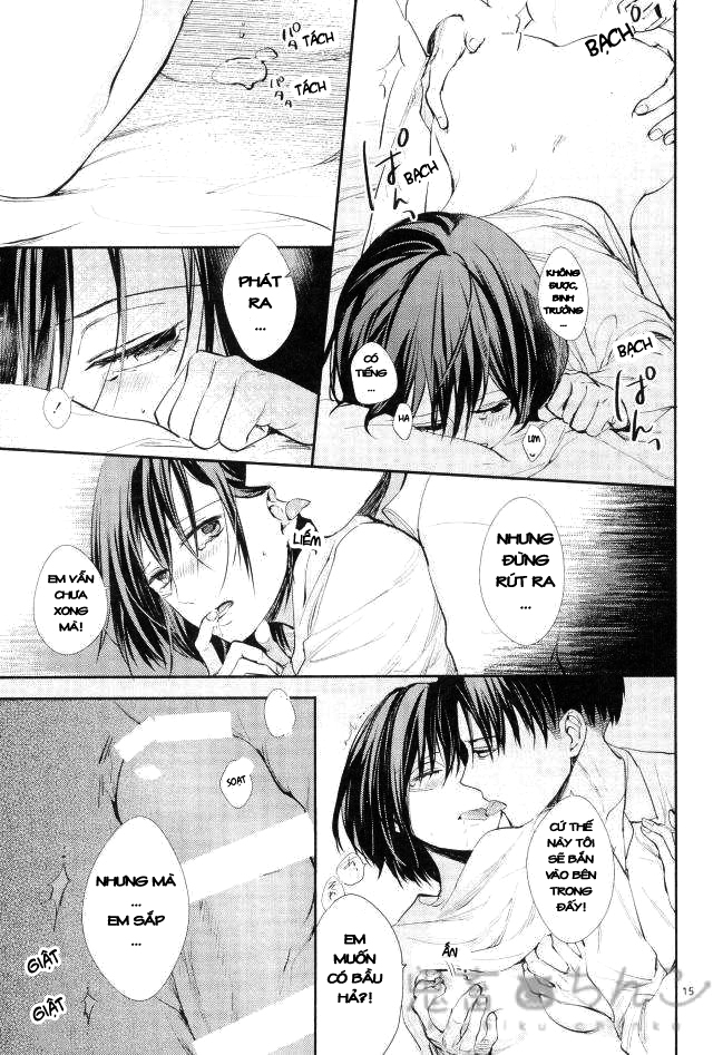 Đọc truyện hentai Ánh sáng phía bên kia (Shingeki no Kyojin) - Oneshot