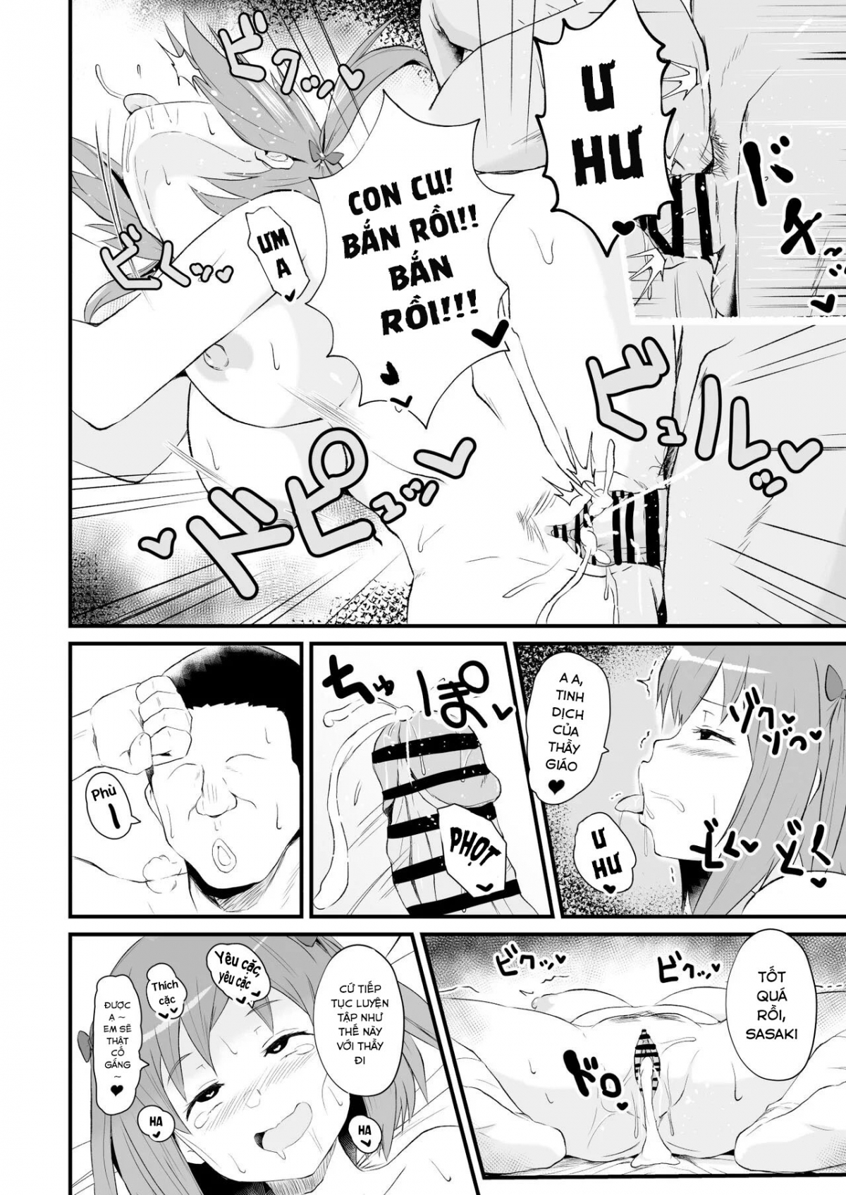 Đọc truyện hentai Làm tình với 3 em nữ sinh - Chap 1