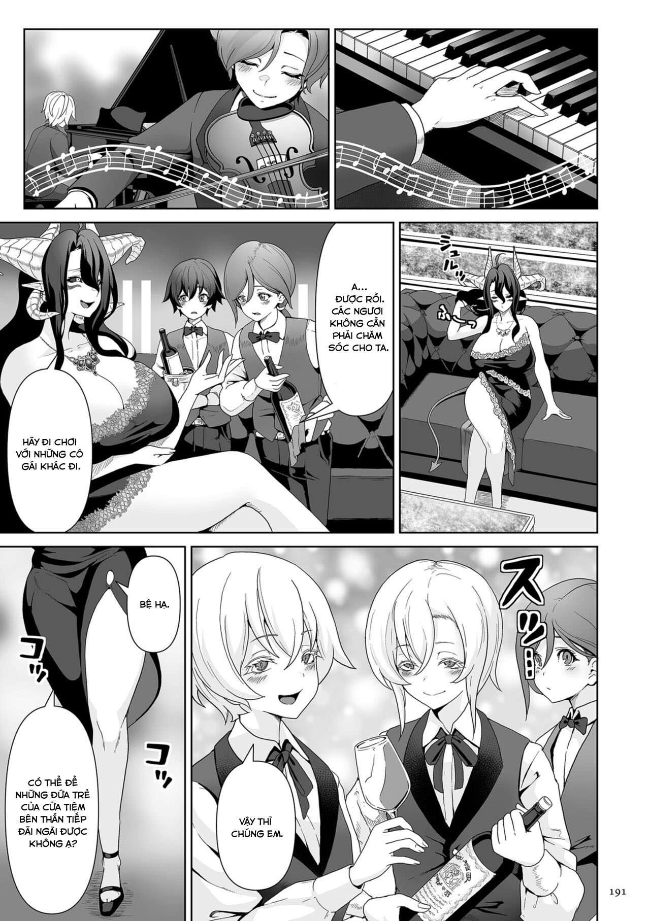 Đọc truyện hentai Vương quốc Succubus thèm bú - Chap 8