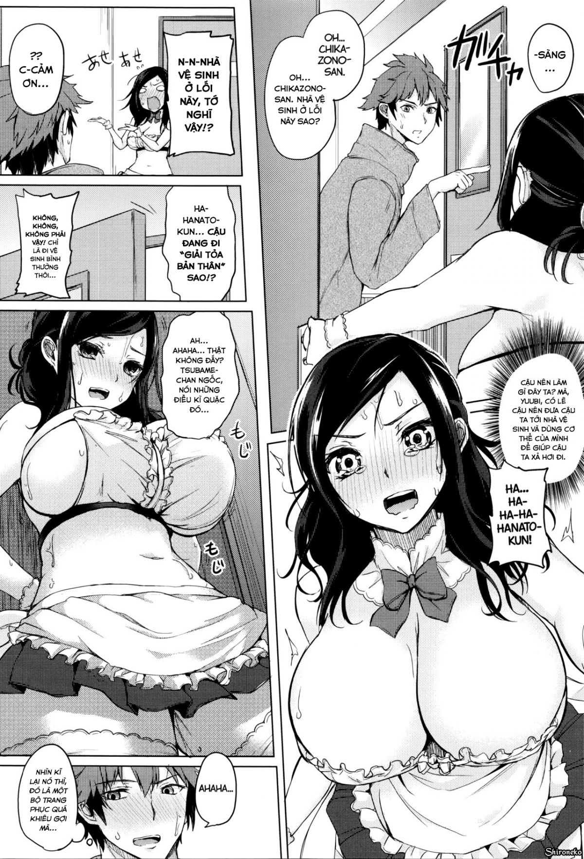 Đọc truyện hentai Fumajimeni Uraraka - Chap 3