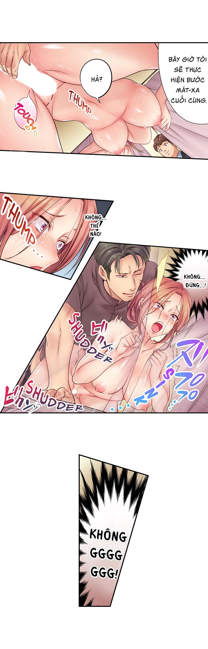 Đọc truyện hentai Tôi Không Thể Cưỡng Lại Cách Hắn Mát-xa! - Chap 3