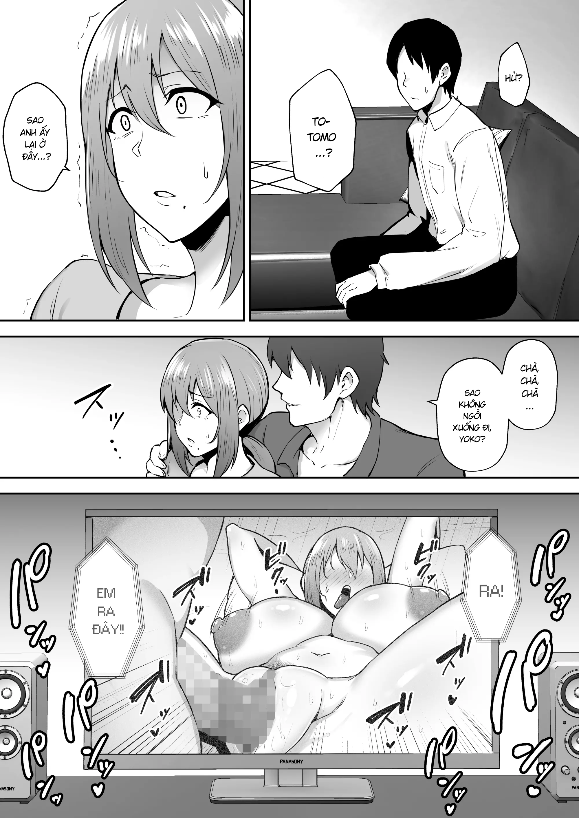 Đọc truyện hentai Vợ ngực bự Yoko - Làm bảo mẫu cho một cậu trai ở chung cư - Chap 3