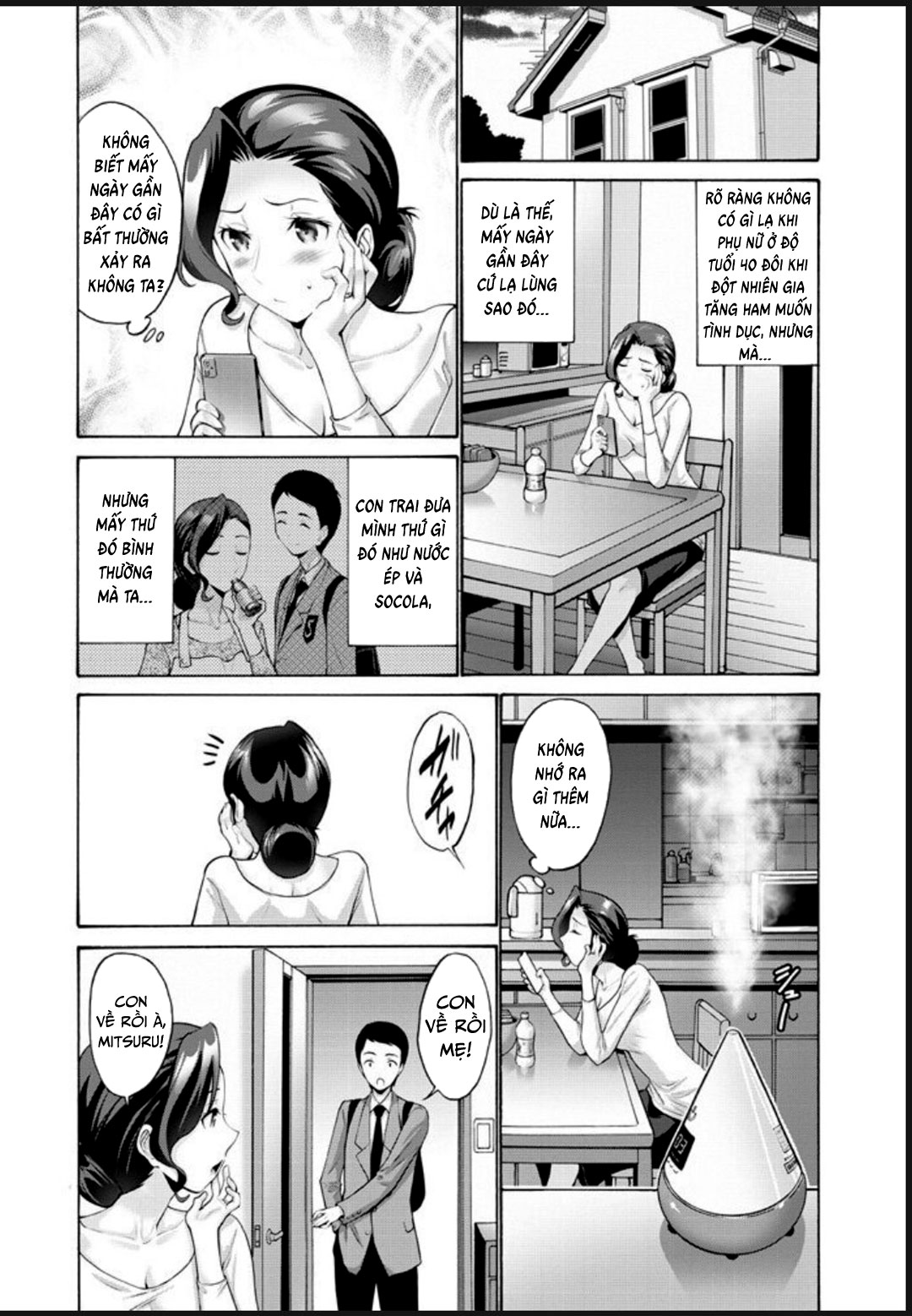 Đọc truyện hentai Mẹ ham muốn con trai - Chap 1