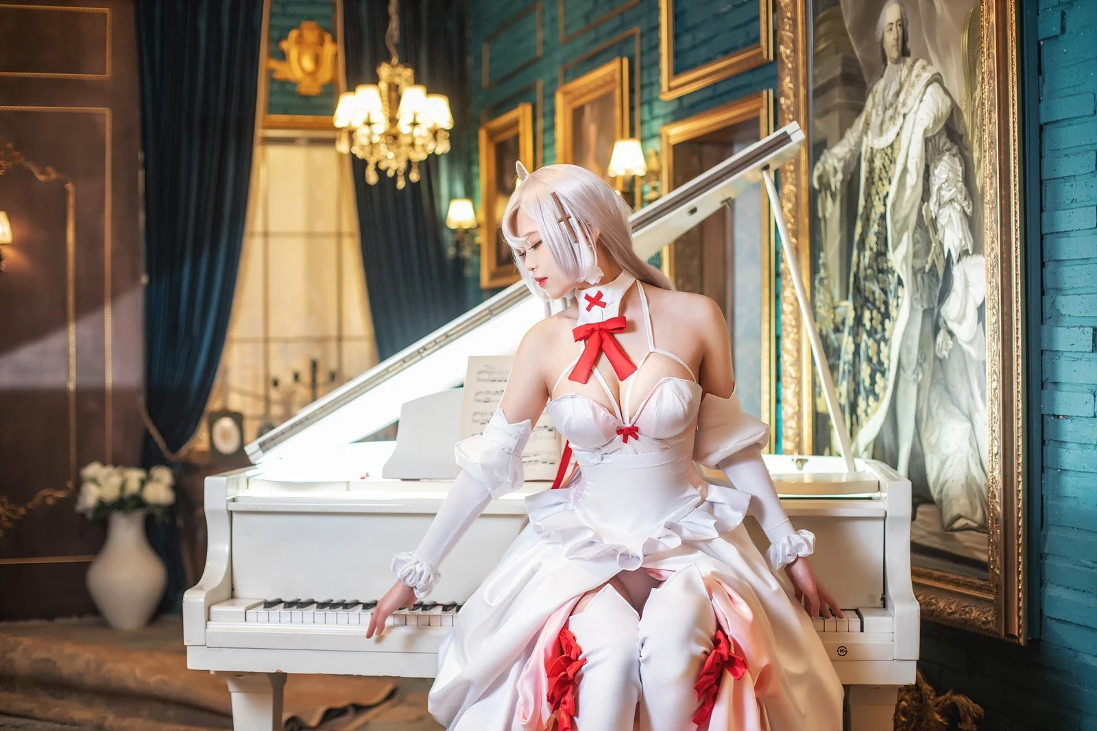 Đọc truyện hentai Tuyển tập Albums siêu phẩm Cosplay - Chap 893 - Siru Final Gear - Elizabeth