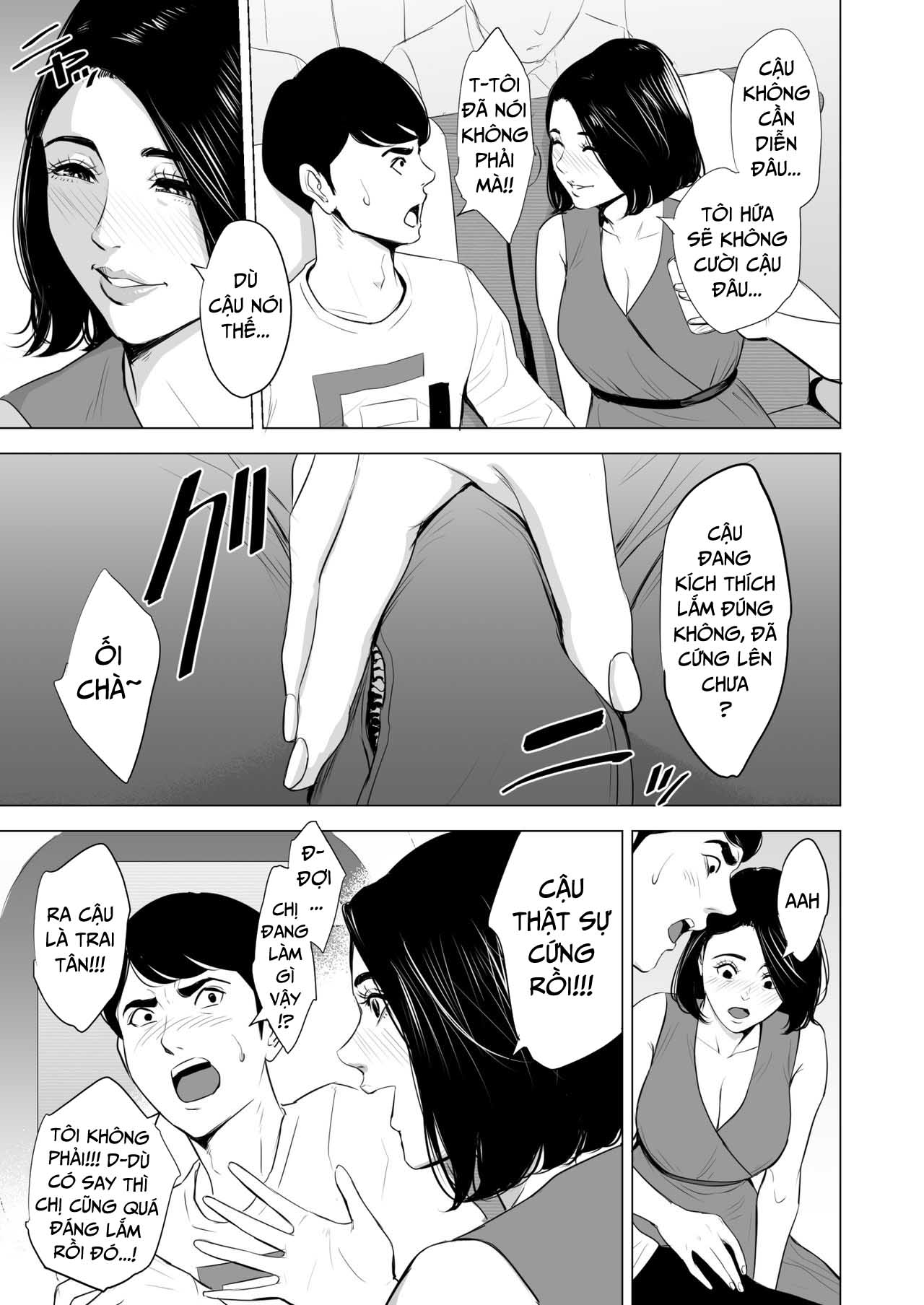 Đọc truyện hentai Đang làm gì trên tàu điện vậy? - Chap 1
