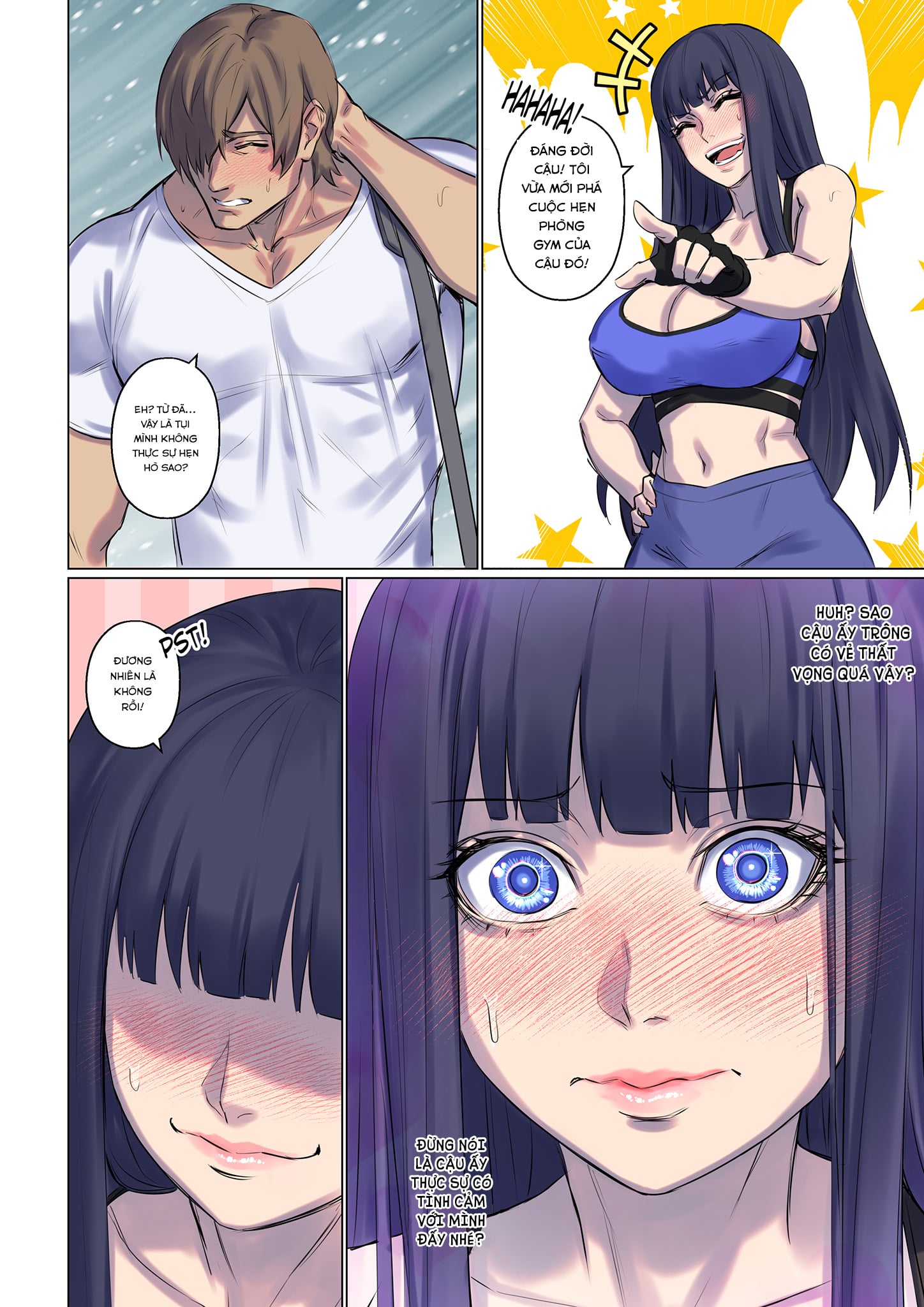 Đọc truyện hentai Bắt cóc người ngoài hành tinh - Chap 3 - Phòng gym