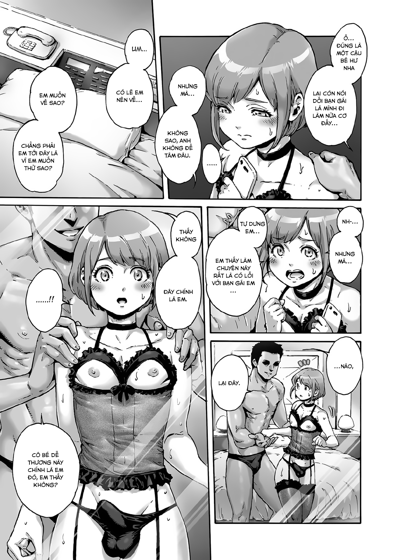 Đọc truyện hentai Onoko to ACT 7 Otosare Onoko - Oneshot