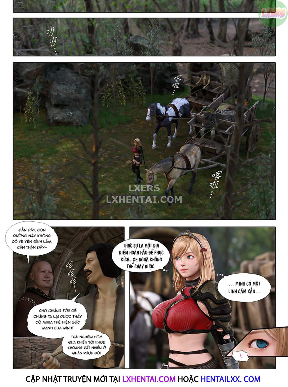 Đọc truyện hentai The Rose Fall Into Darkness - Chap 1