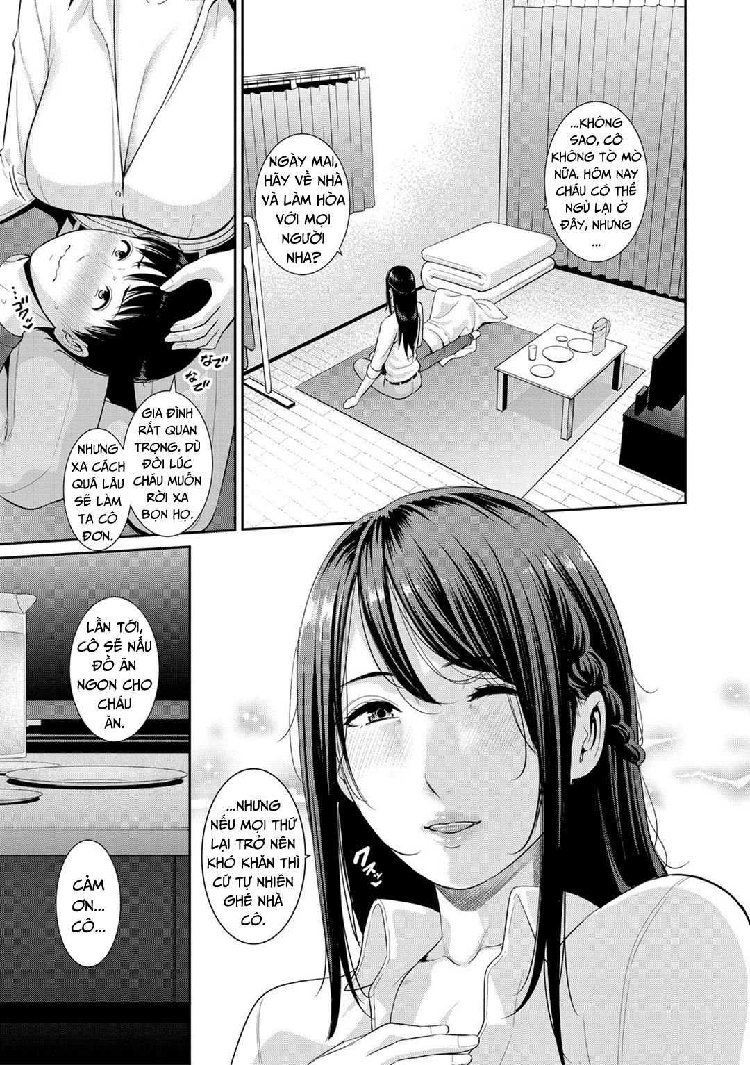 Đọc truyện hentai Ba người mẹ cuồng dâm - Chap 3