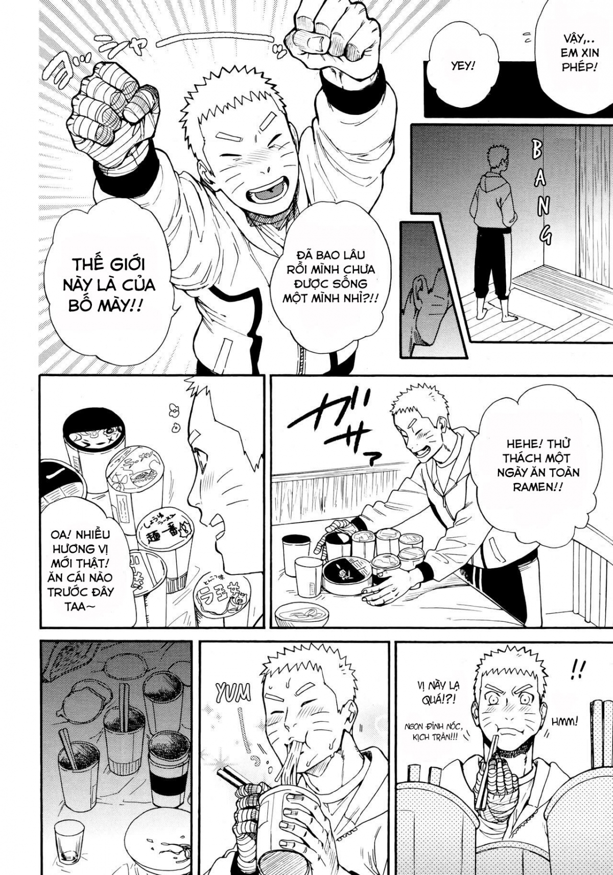 Đọc truyện hentai Đừng cố gồng mình nữa, hãy ôm em đi!(Naruto) - Oneshot