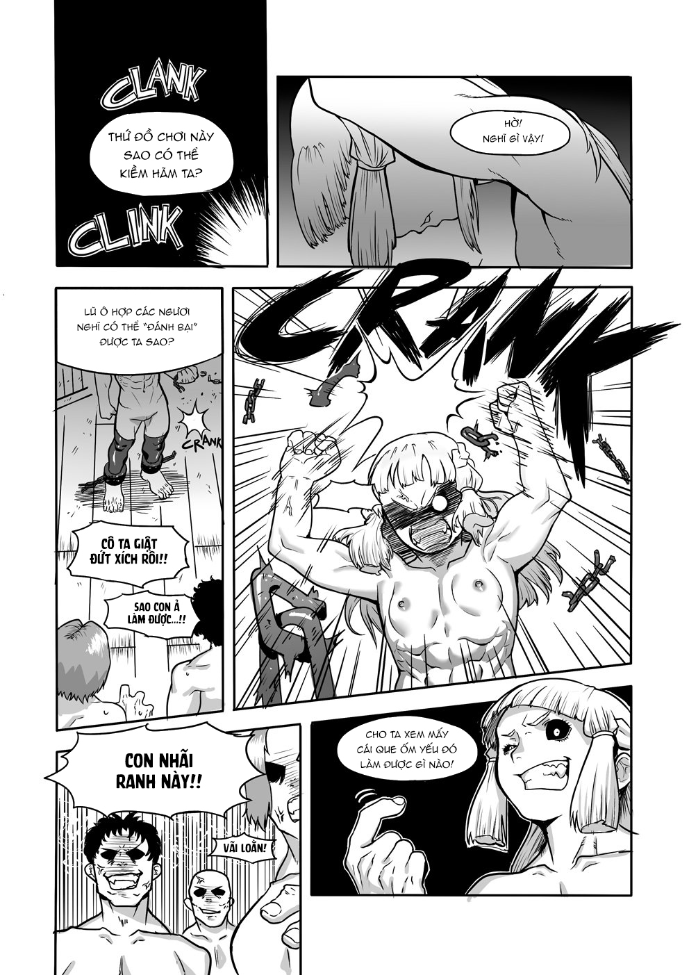 Đọc truyện hentai Nữ hoàng Amazone - Không che