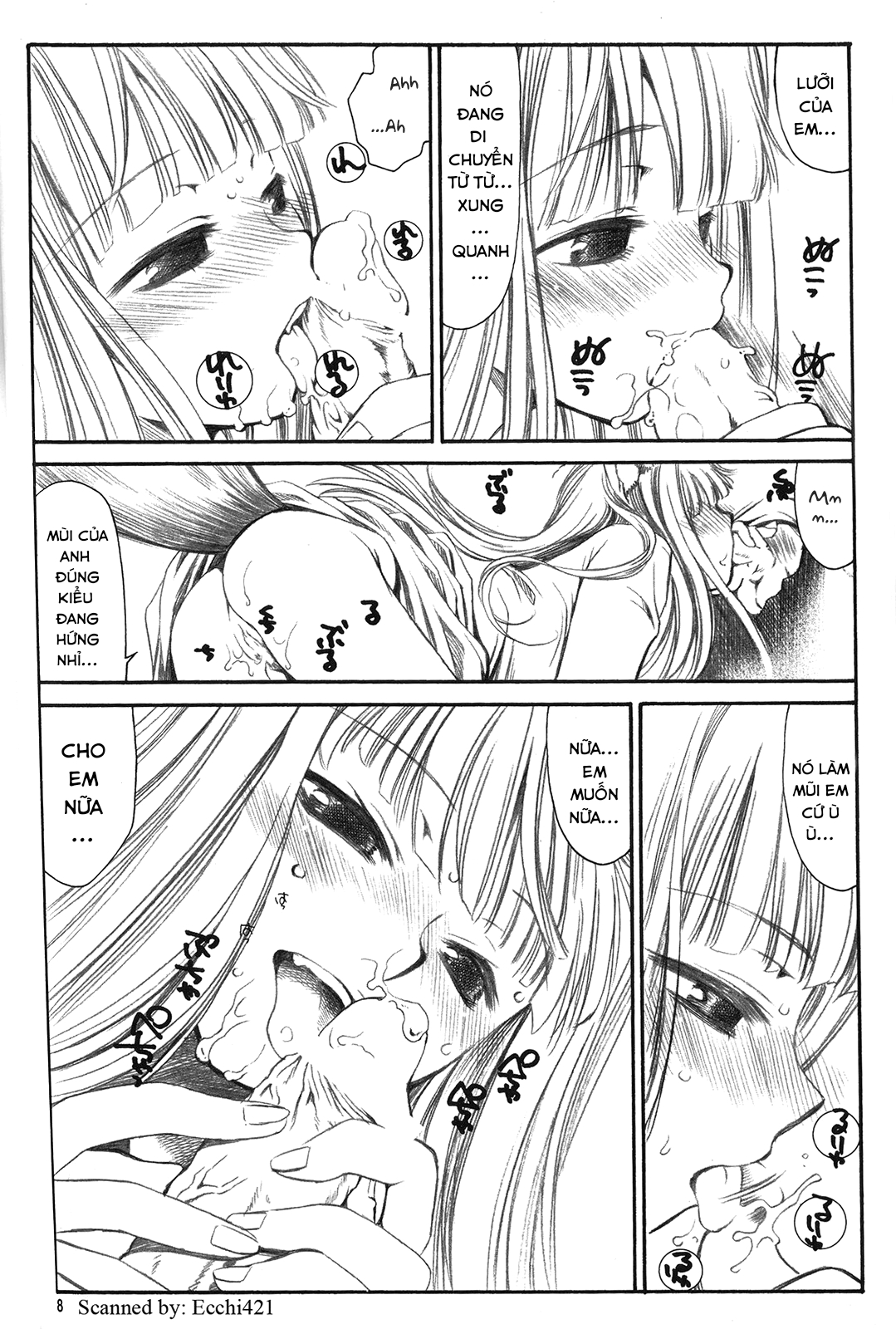 Đọc truyện hentai Shiawase o Ushinau Naraba Kinyoku Nado Gu no Kocchou (Sói và gia vị) - Oneshot