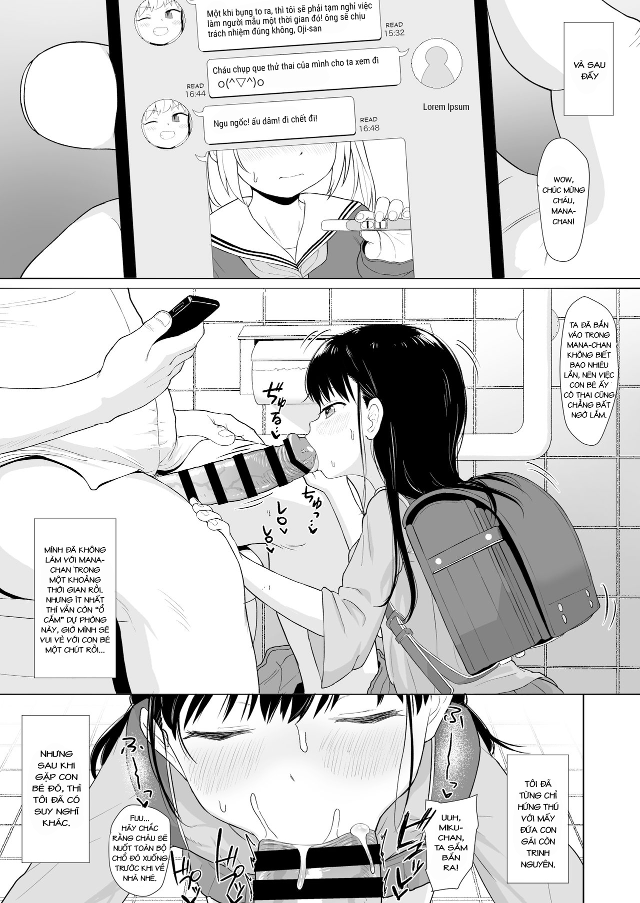 Đọc truyện hentai Cô gái đó, người phụ nữ của chú tôi - Oneshot