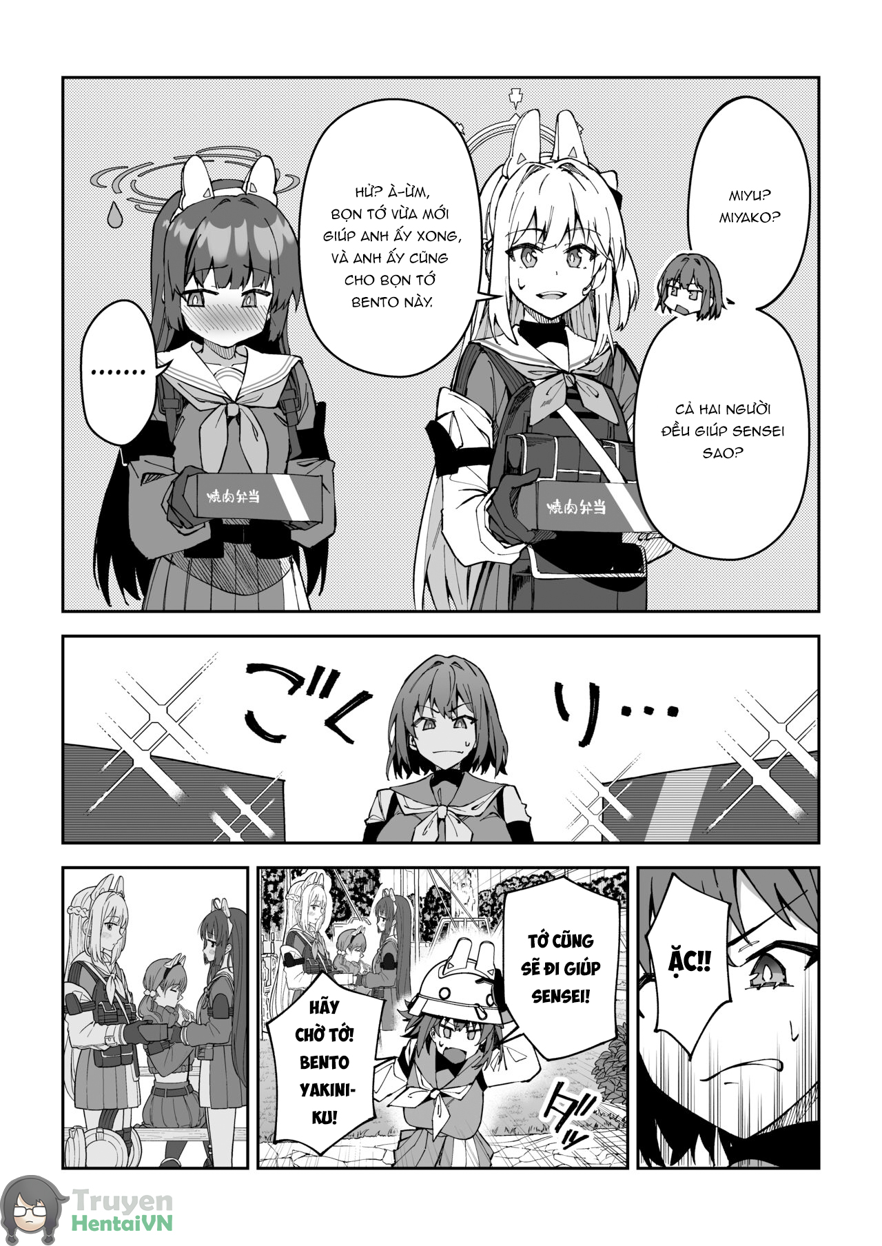 Đọc truyện hentai Yokujou Usagi no Shokushou Choutatsu Sakusen - Oneshot