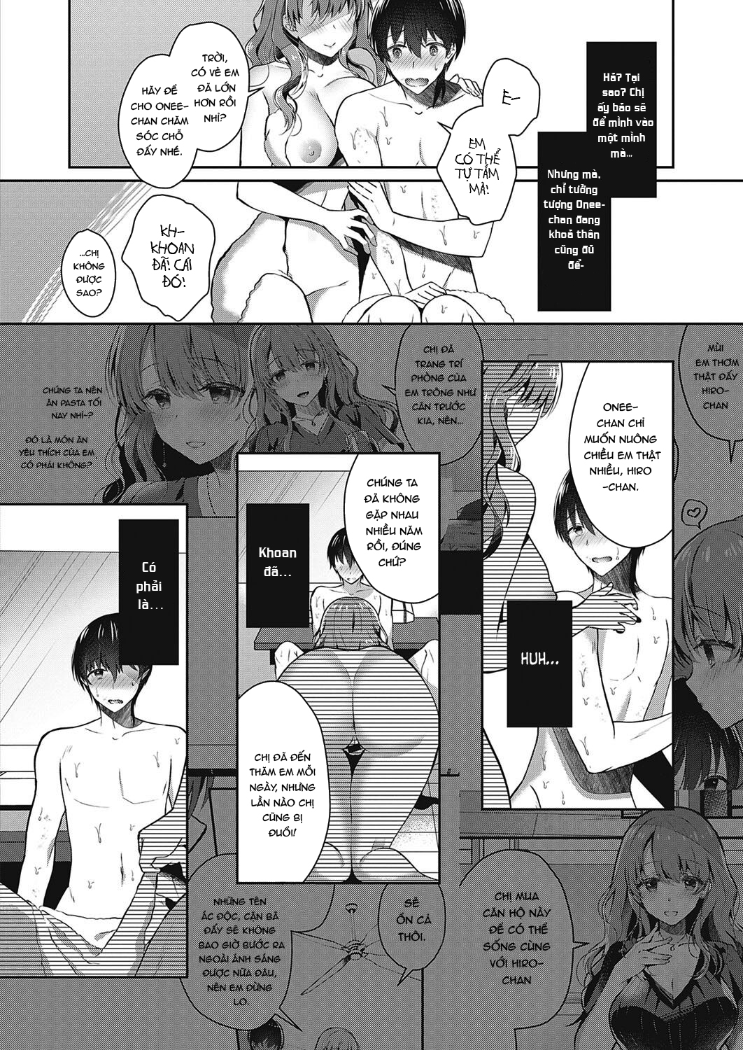 Đọc truyện hentai ❤ Cuộc sống khi được Onee-chan dâm đãng chăm sóc nhiệt tình. - Oneshot