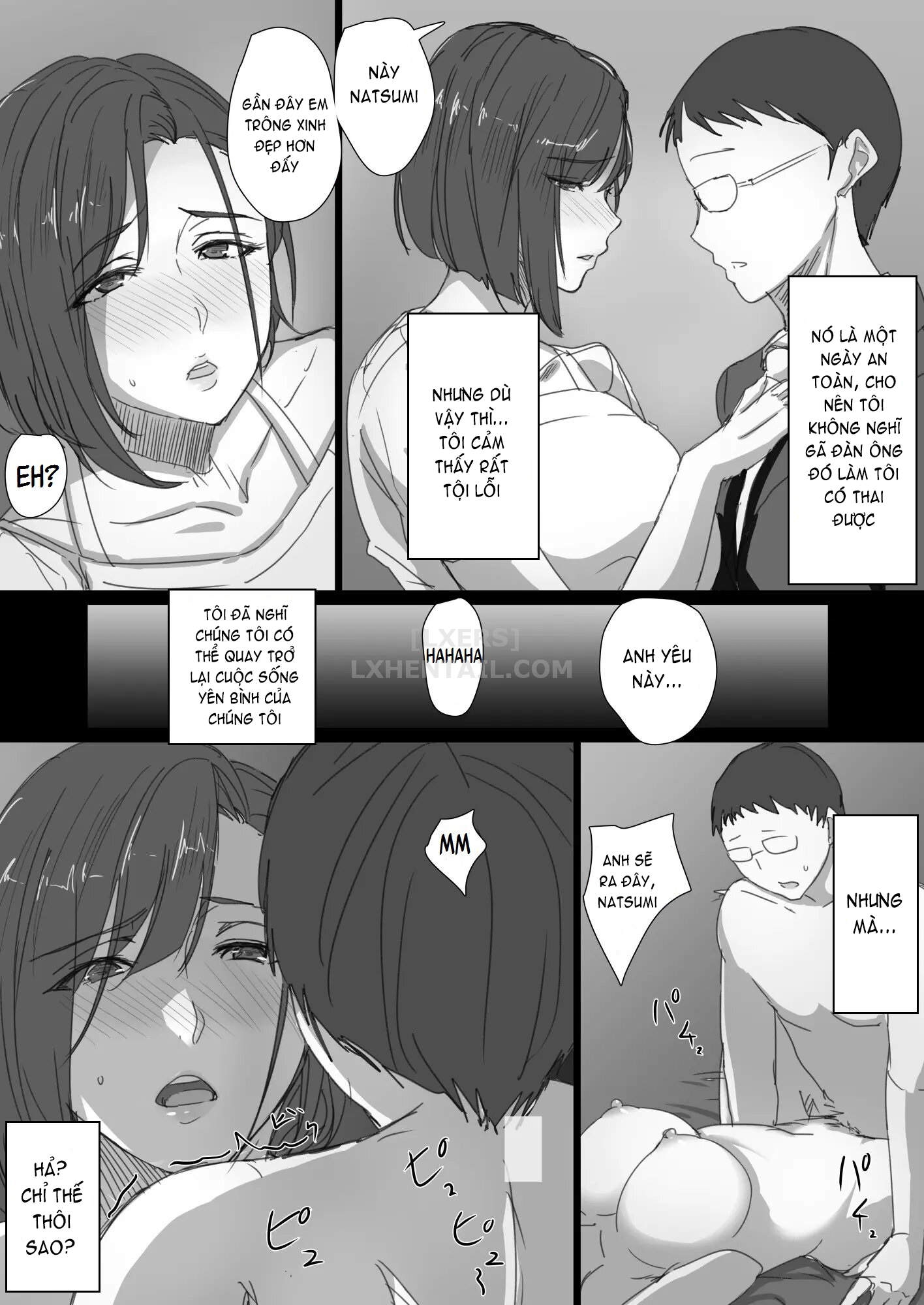 Đọc truyện hentai Kouman Tsuma ga Netorarete - Oneshot