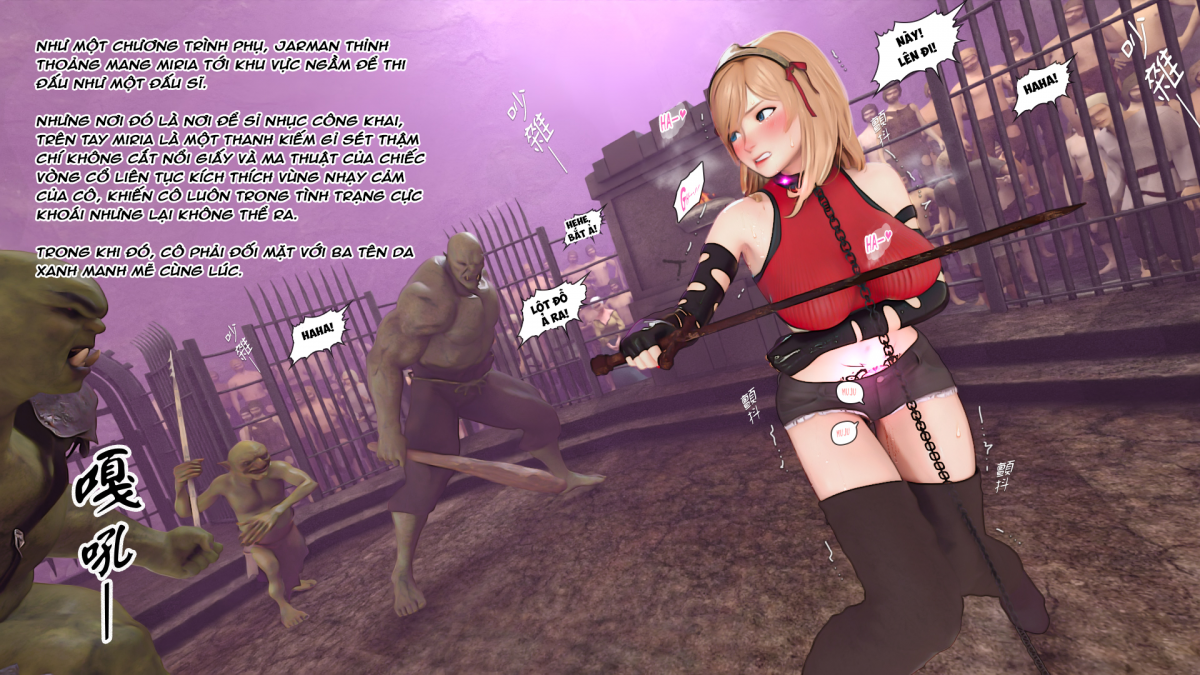 Đọc truyện hentai Hoa hồng bóng tối - Oneshot