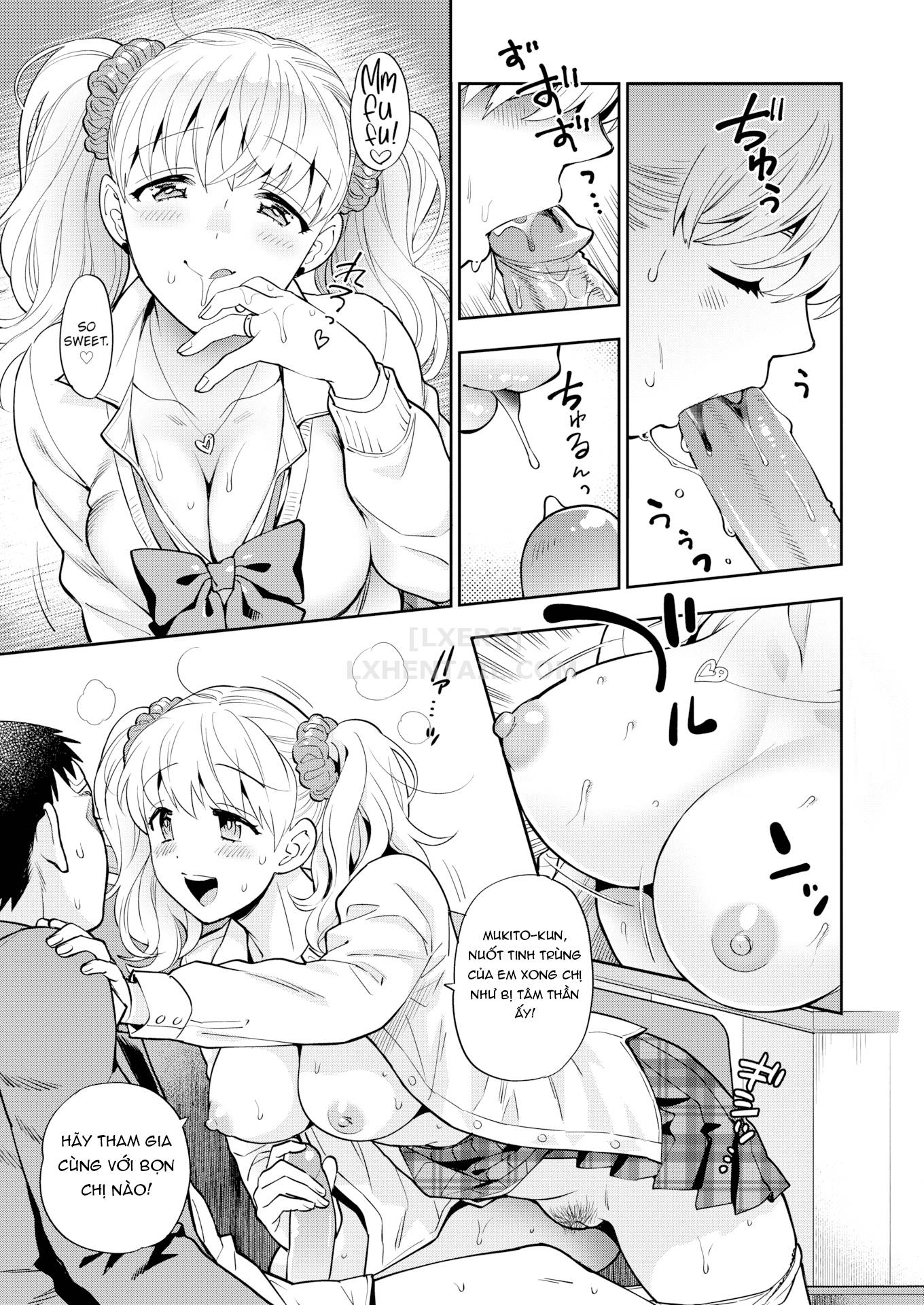 Đọc truyện hentai Doutei Otouto to Bitch Ane - Chap 3