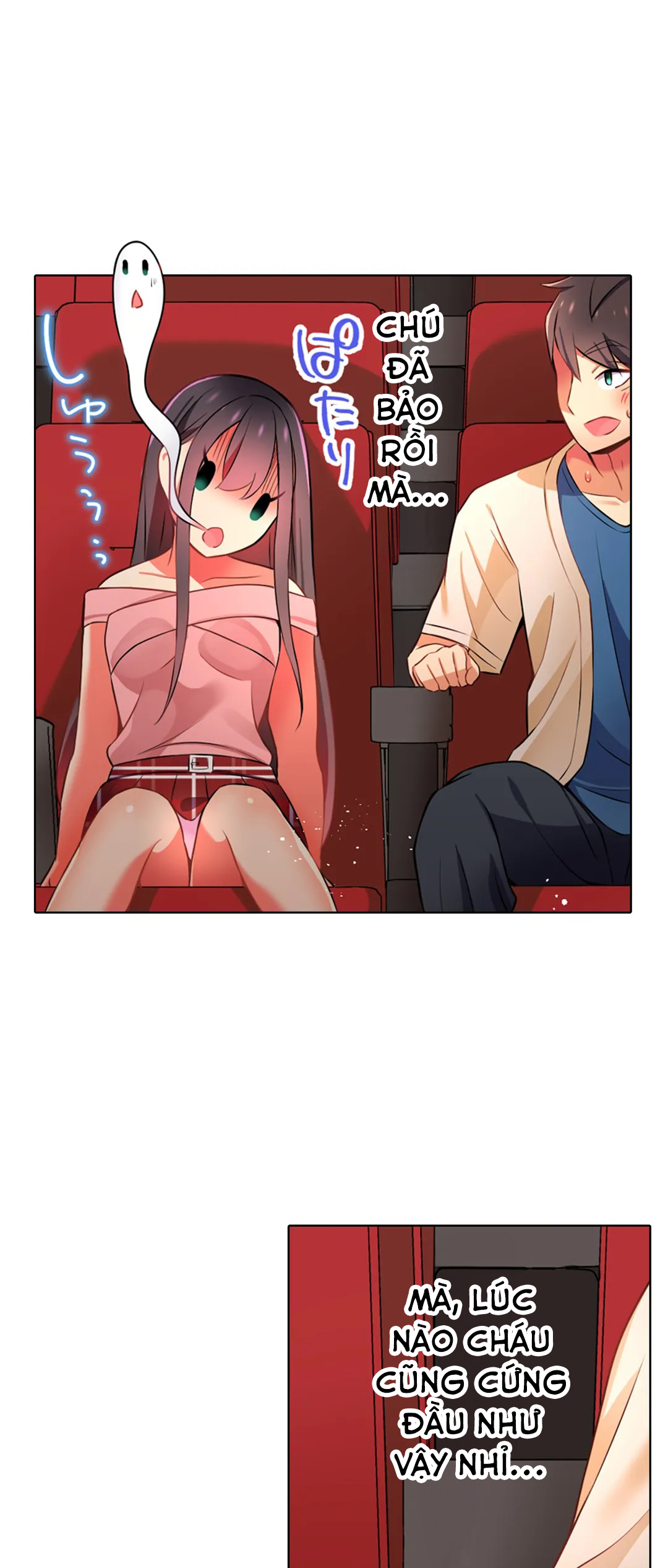 Đọc truyện hentai Chơi cháu gái tại bữa tiệc đồ ngủ! - Chap 23: Đi xem phimmm