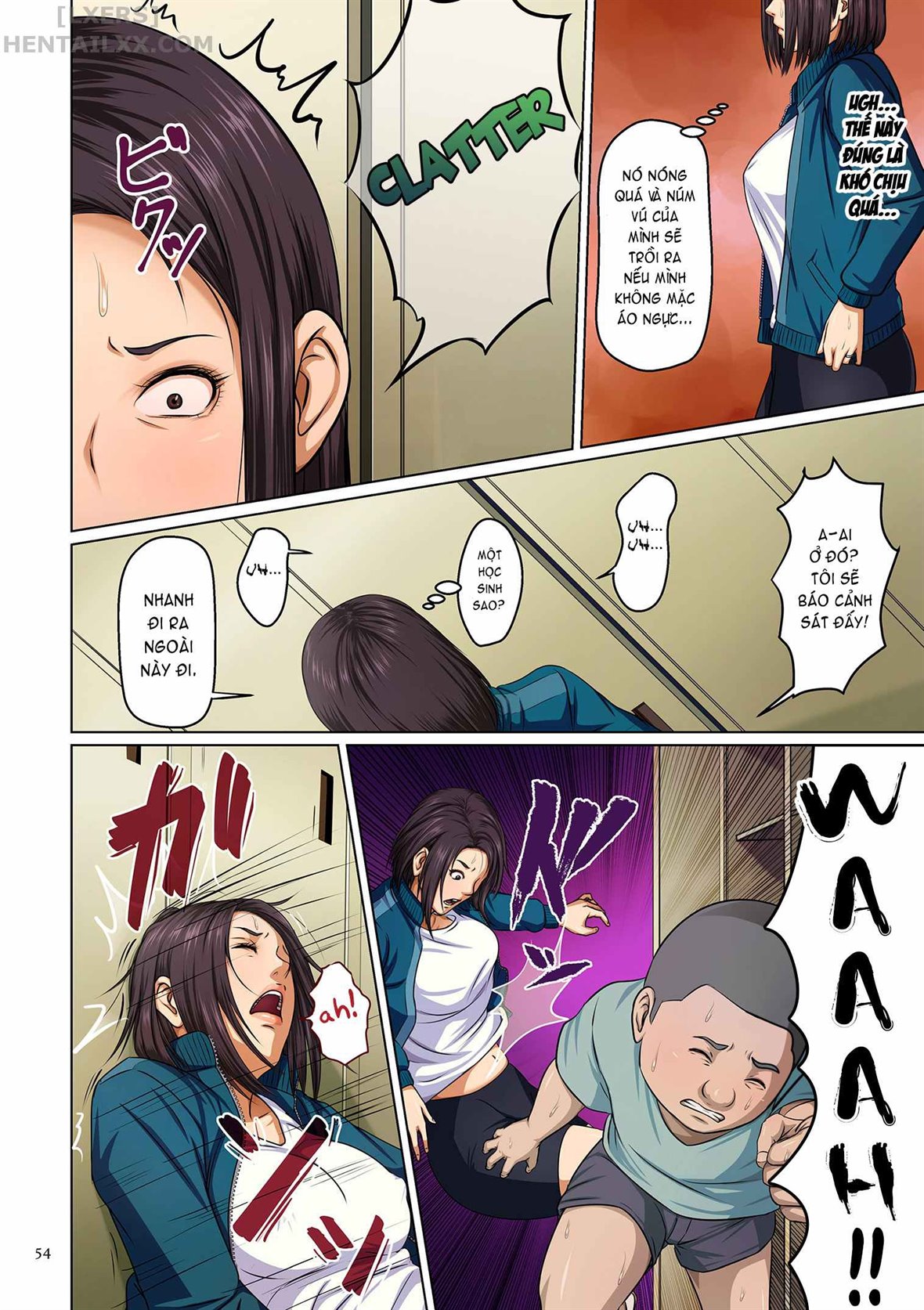 Đọc truyện hentai Karamitsuku Shisen - Chap 3