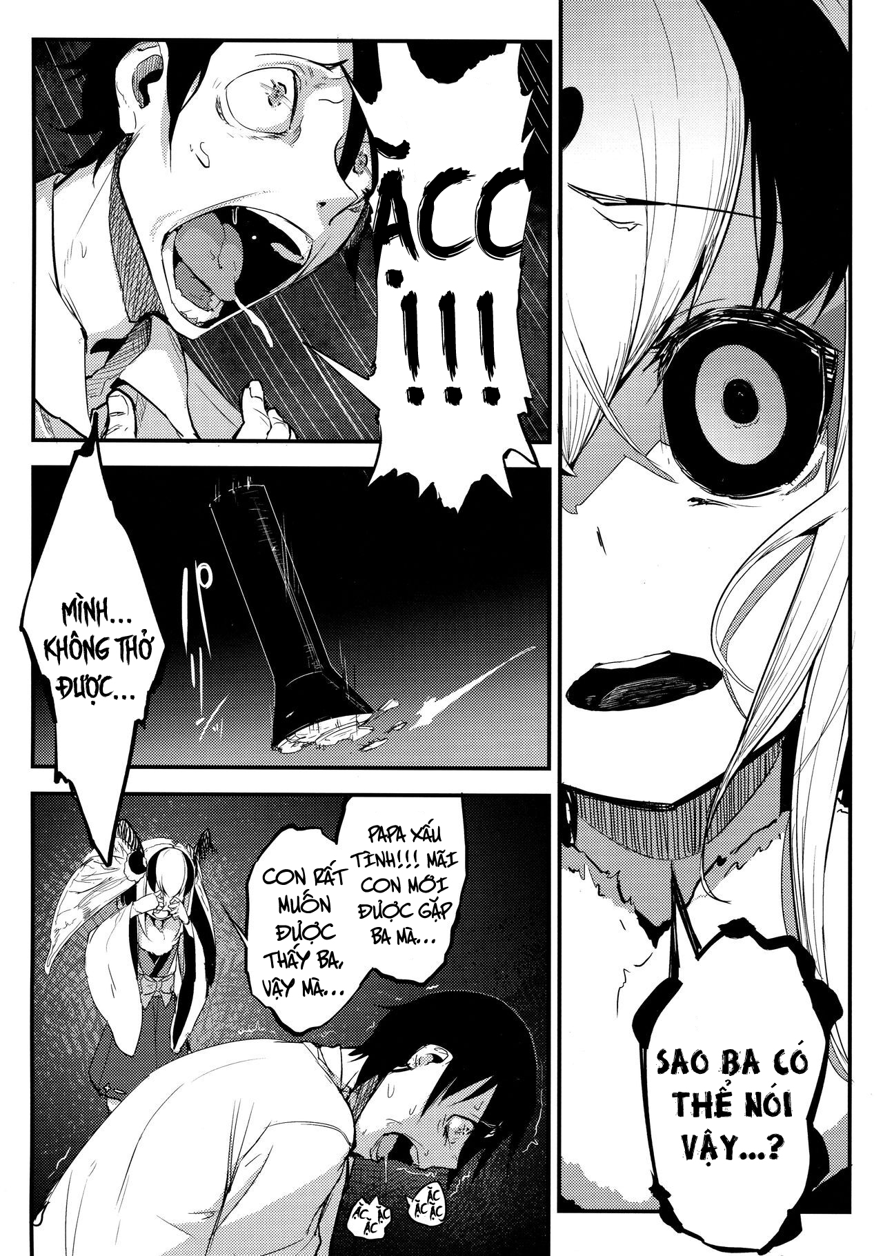 Đọc truyện hentai Nền Trắng Kí Ức - Chap 4 - Kết thúc vòng lặp - Bad Ending