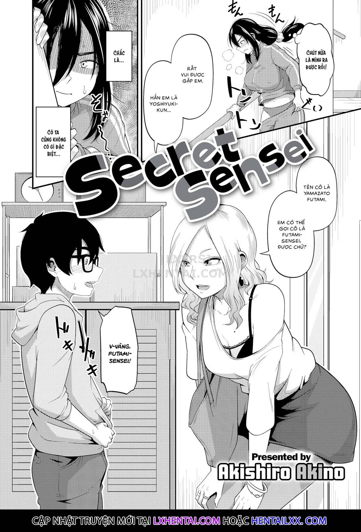 Đọc truyện hentai Himitsu no Sensei - Oneshot