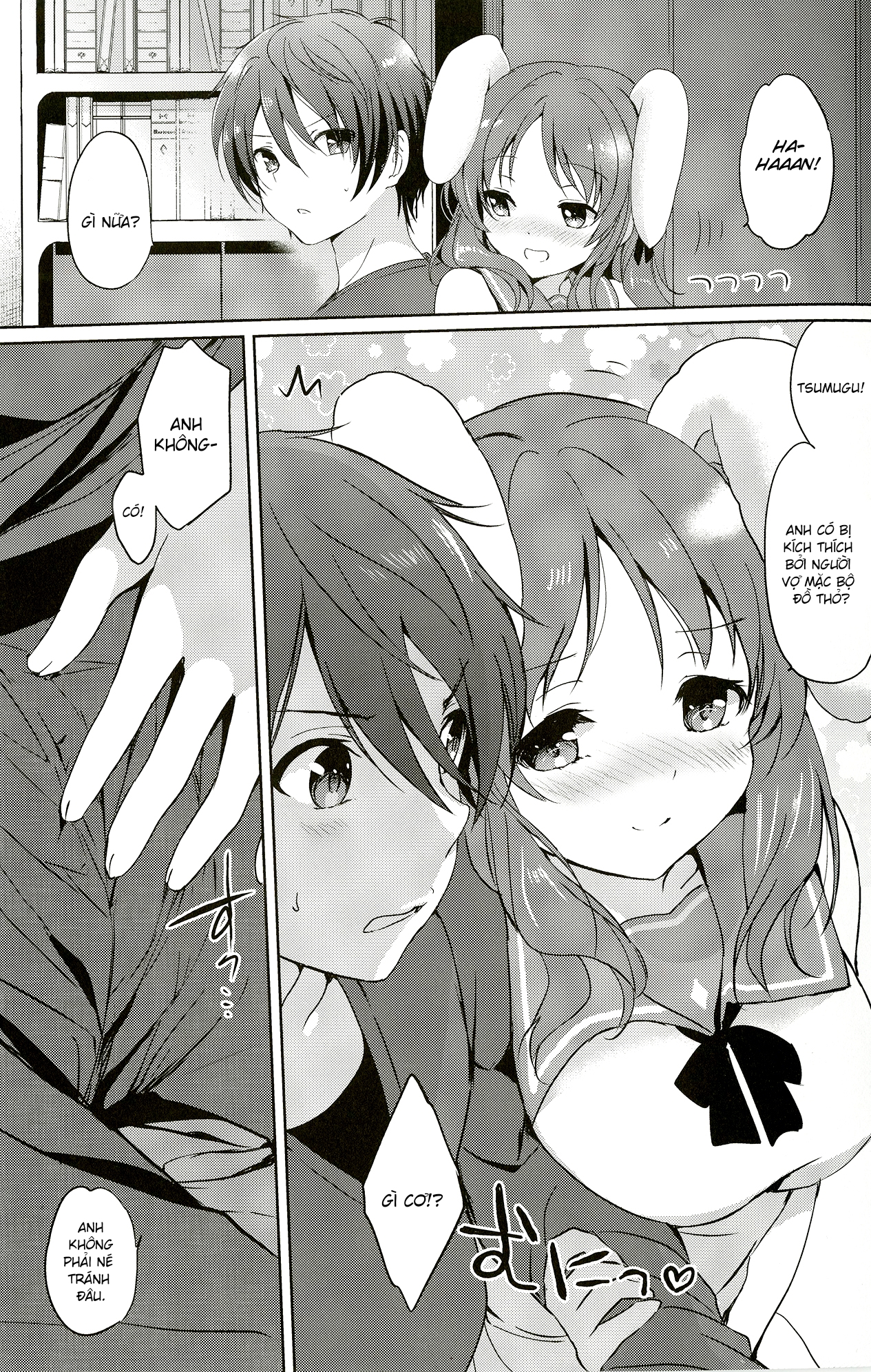 Đọc truyện hentai Horoyoi Rabbit (Nagi no Asukara) - Remake - Oneshot